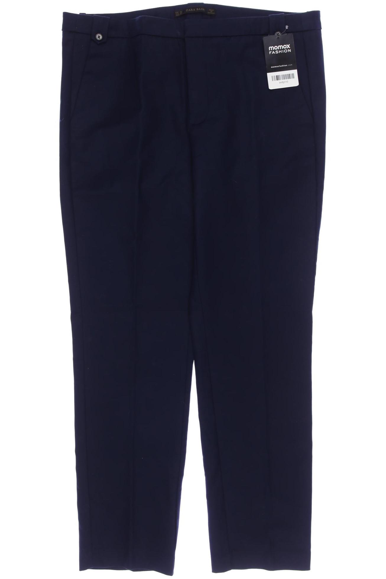 

Zara Damen Stoffhose, marineblau, Gr. 40