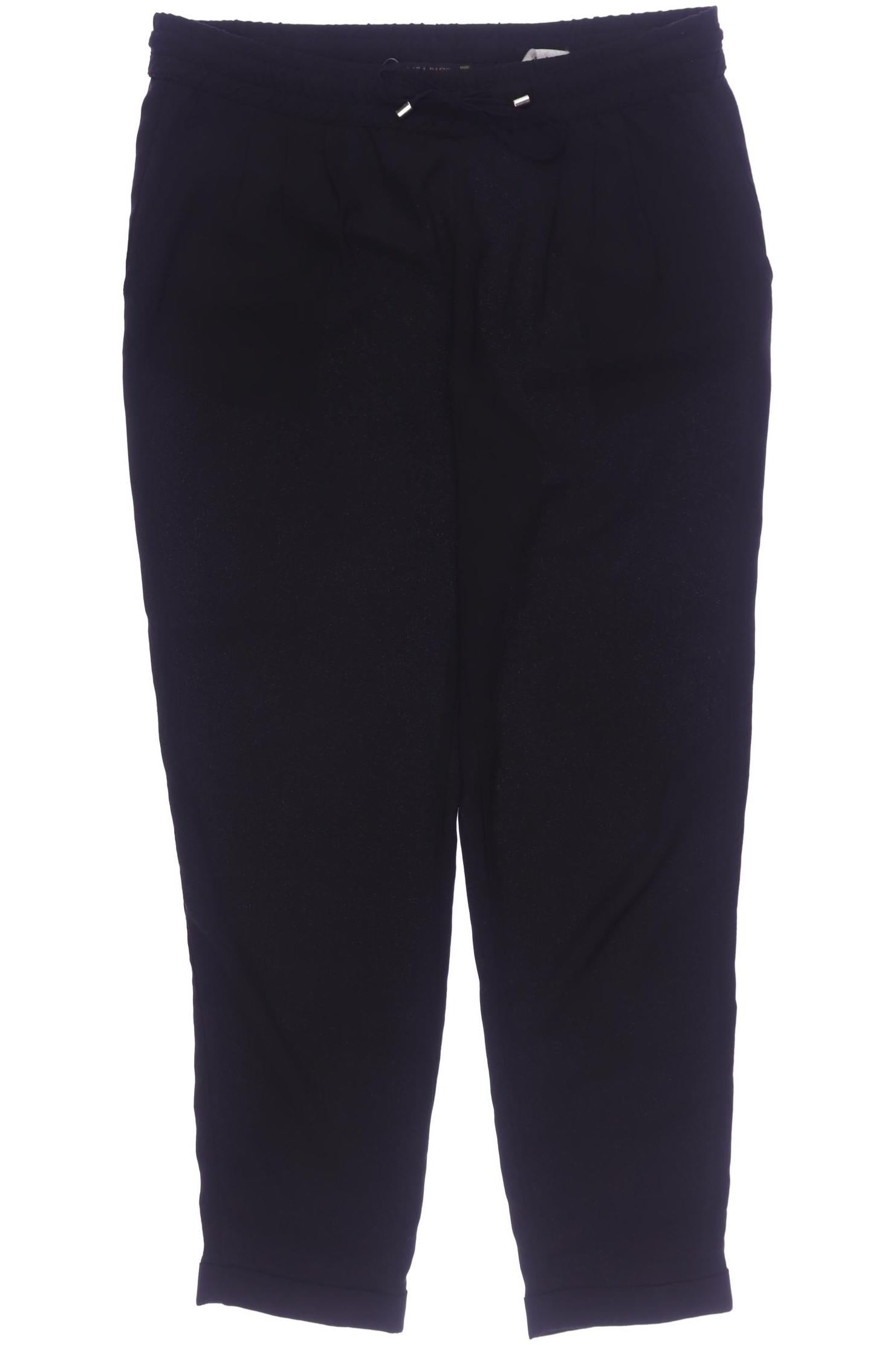 

Zara Damen Stoffhose, schwarz, Gr. 0