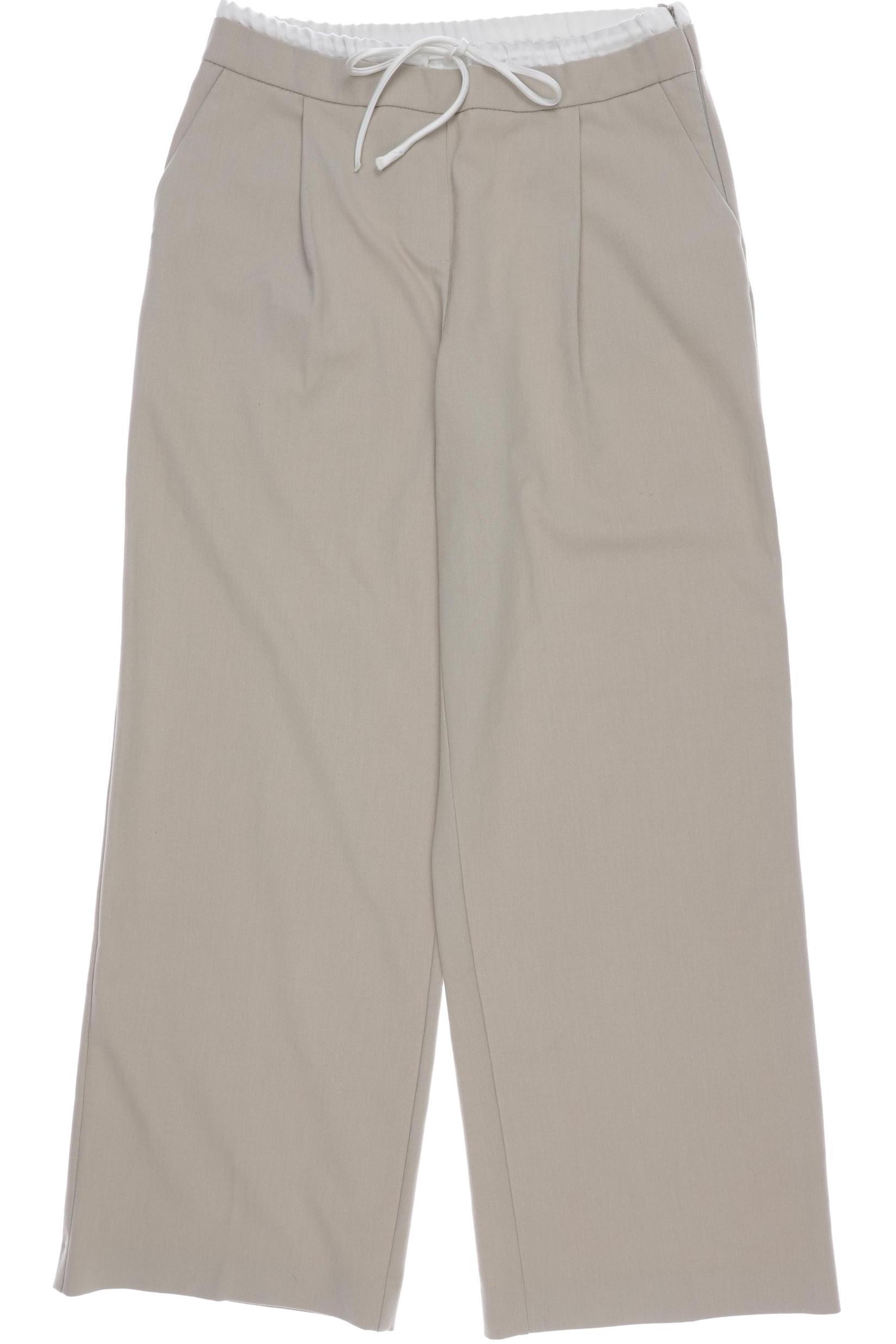 

Zara Damen Stoffhose, beige, Gr. 0