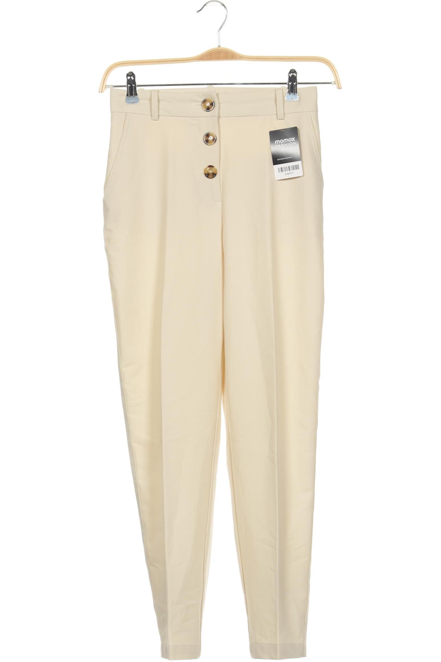 

Zara Damen Stoffhose, cremeweiß, Gr. 0