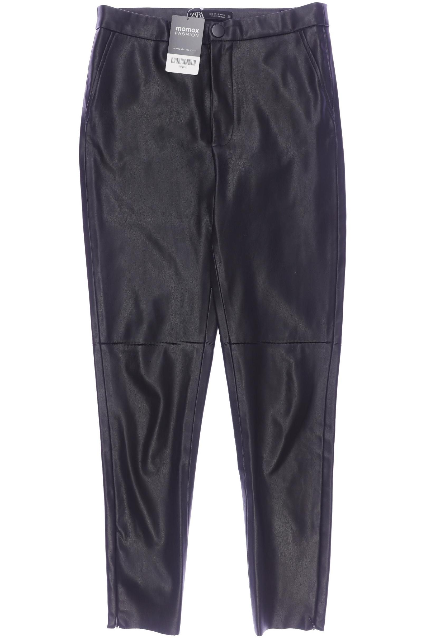 

Zara Damen Stoffhose, schwarz, Gr. 0