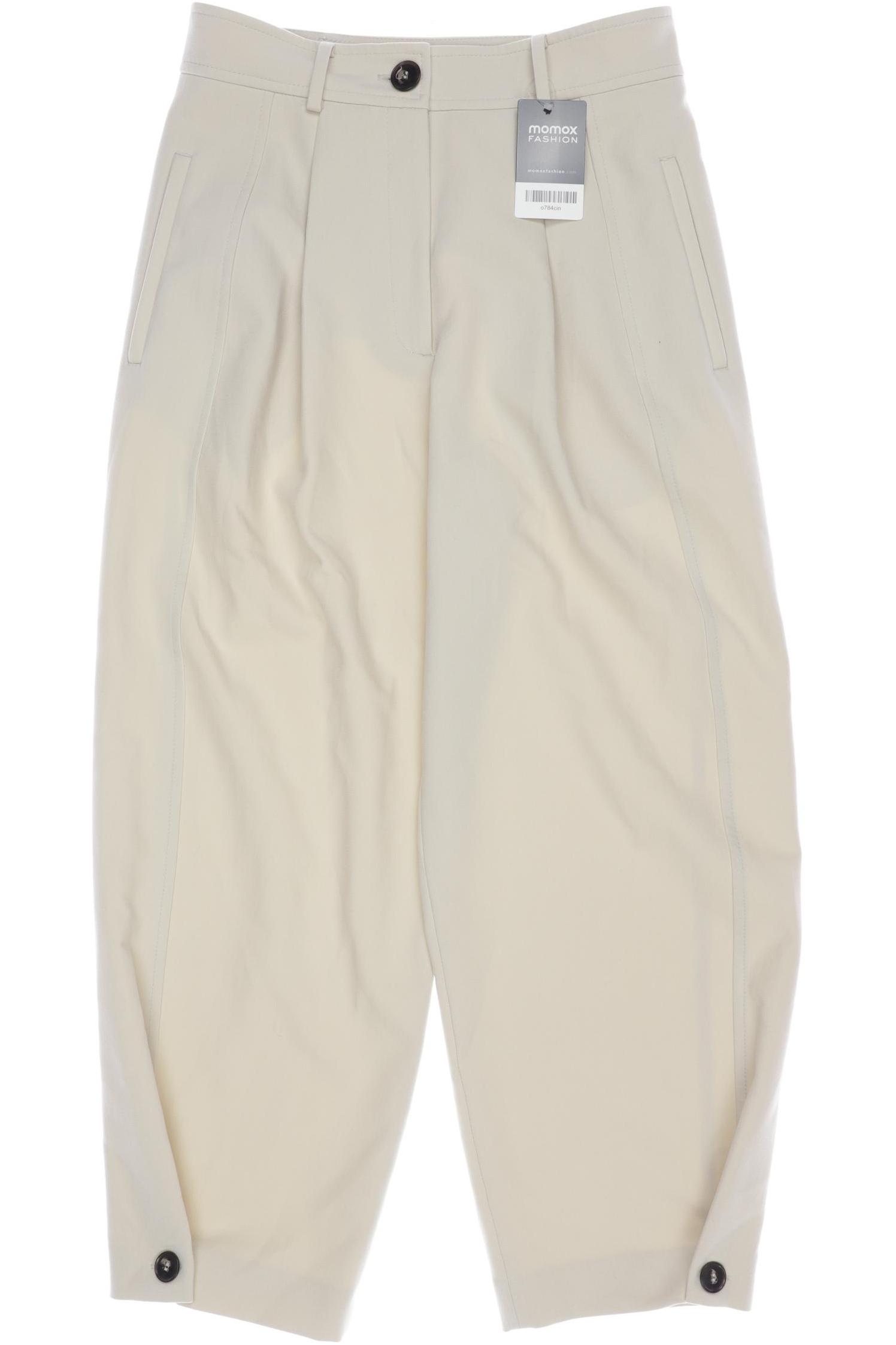 

Zara Damen Stoffhose, beige, Gr. 0