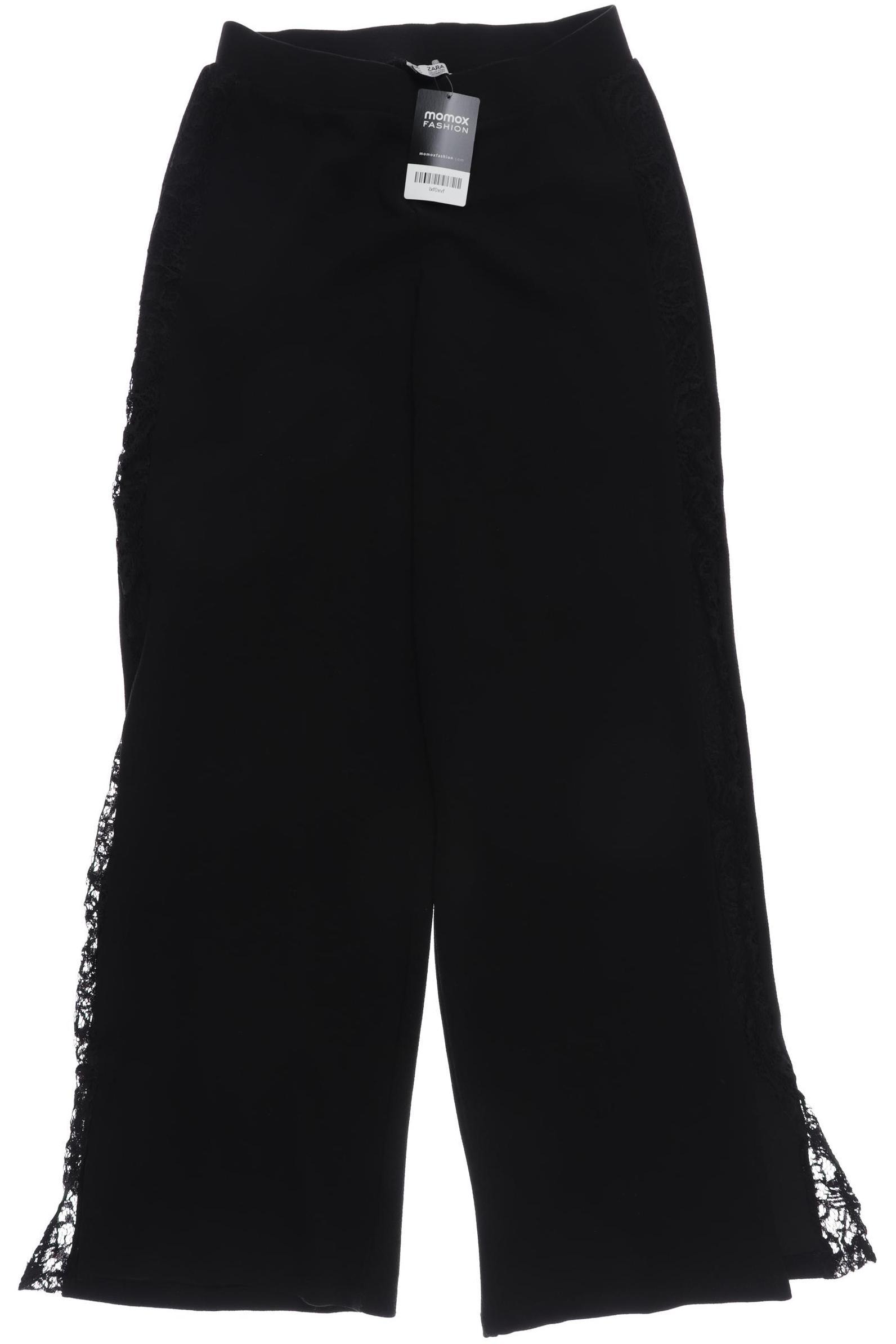 

Zara Damen Stoffhose, schwarz, Gr. 0