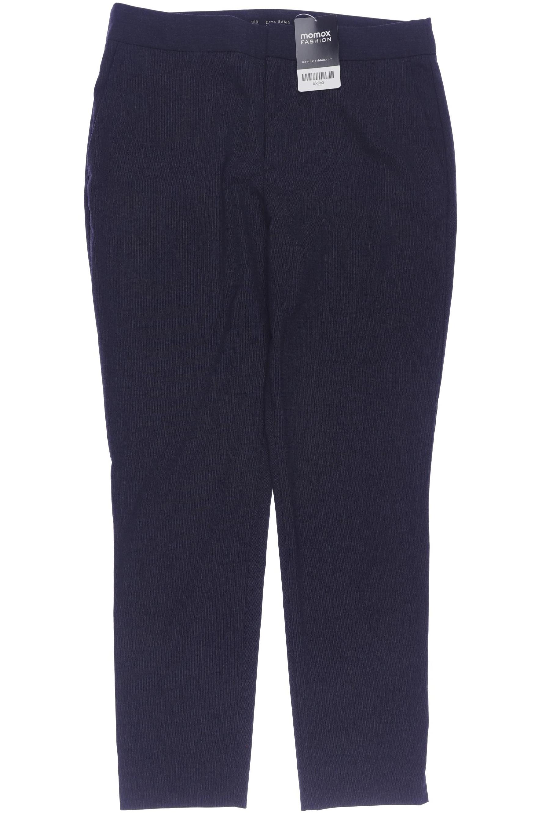 

Zara Damen Stoffhose, marineblau, Gr. 36