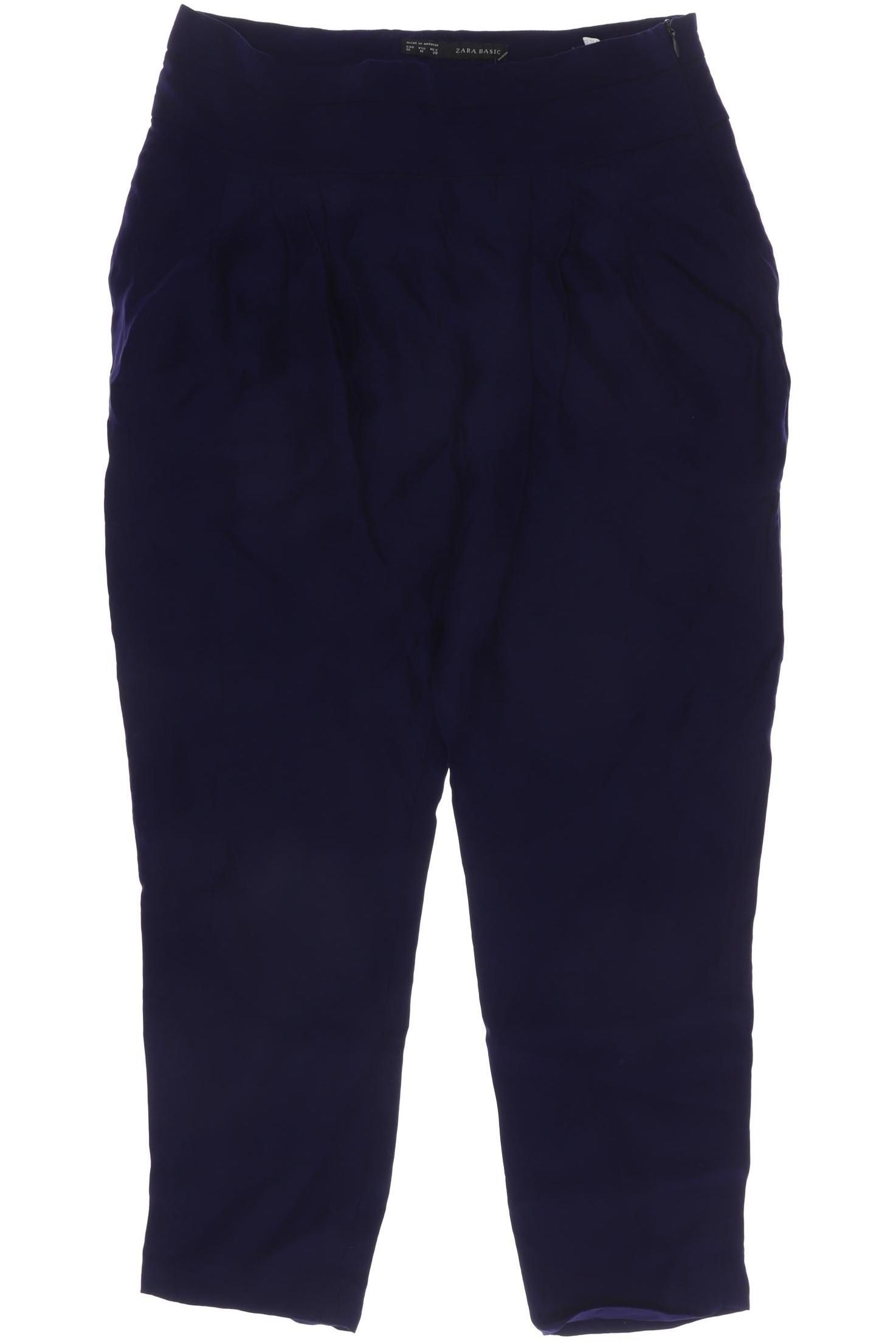 

Zara Damen Stoffhose, marineblau, Gr. 0