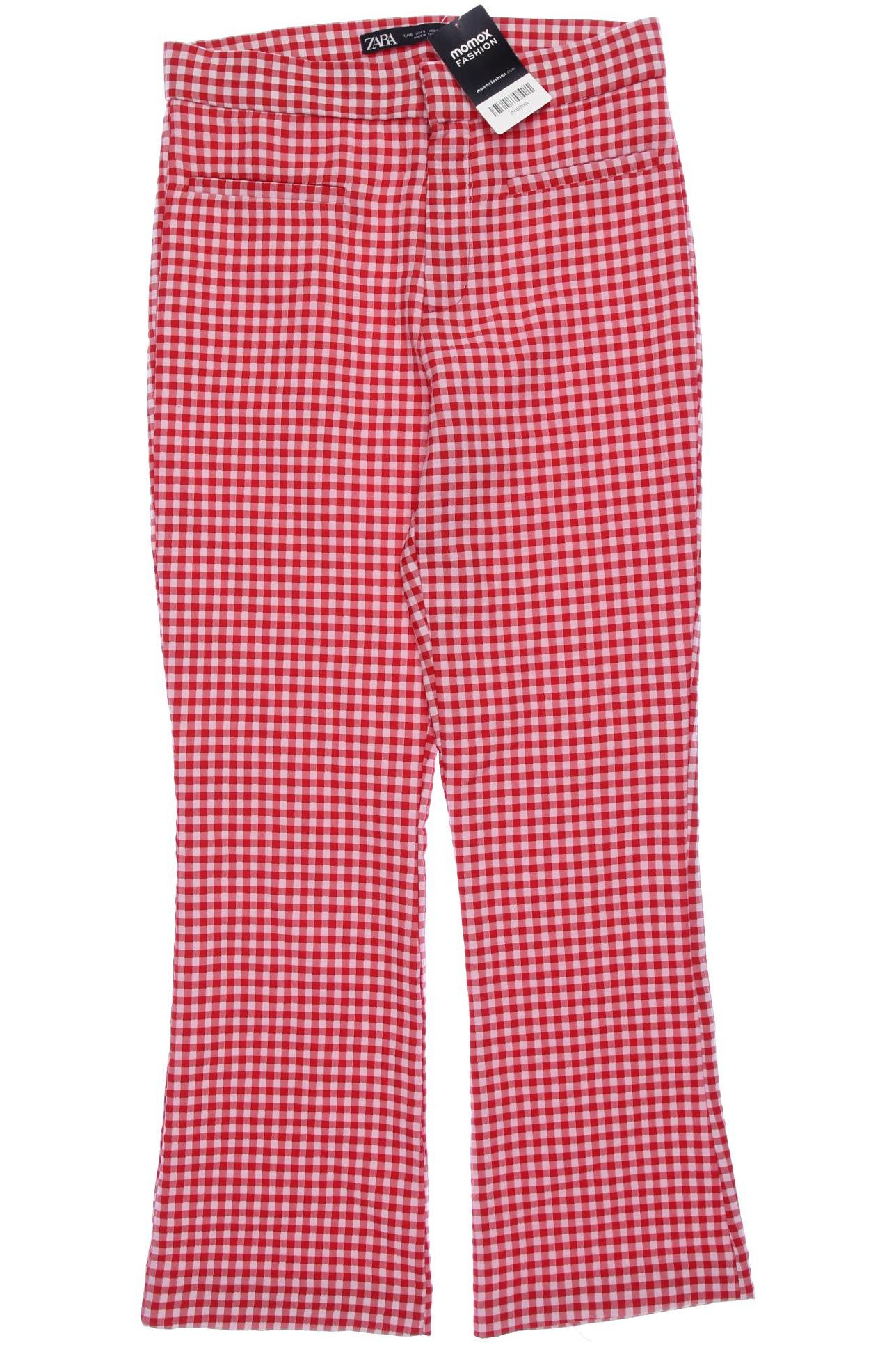 

Zara Damen Stoffhose, rot, Gr. 0