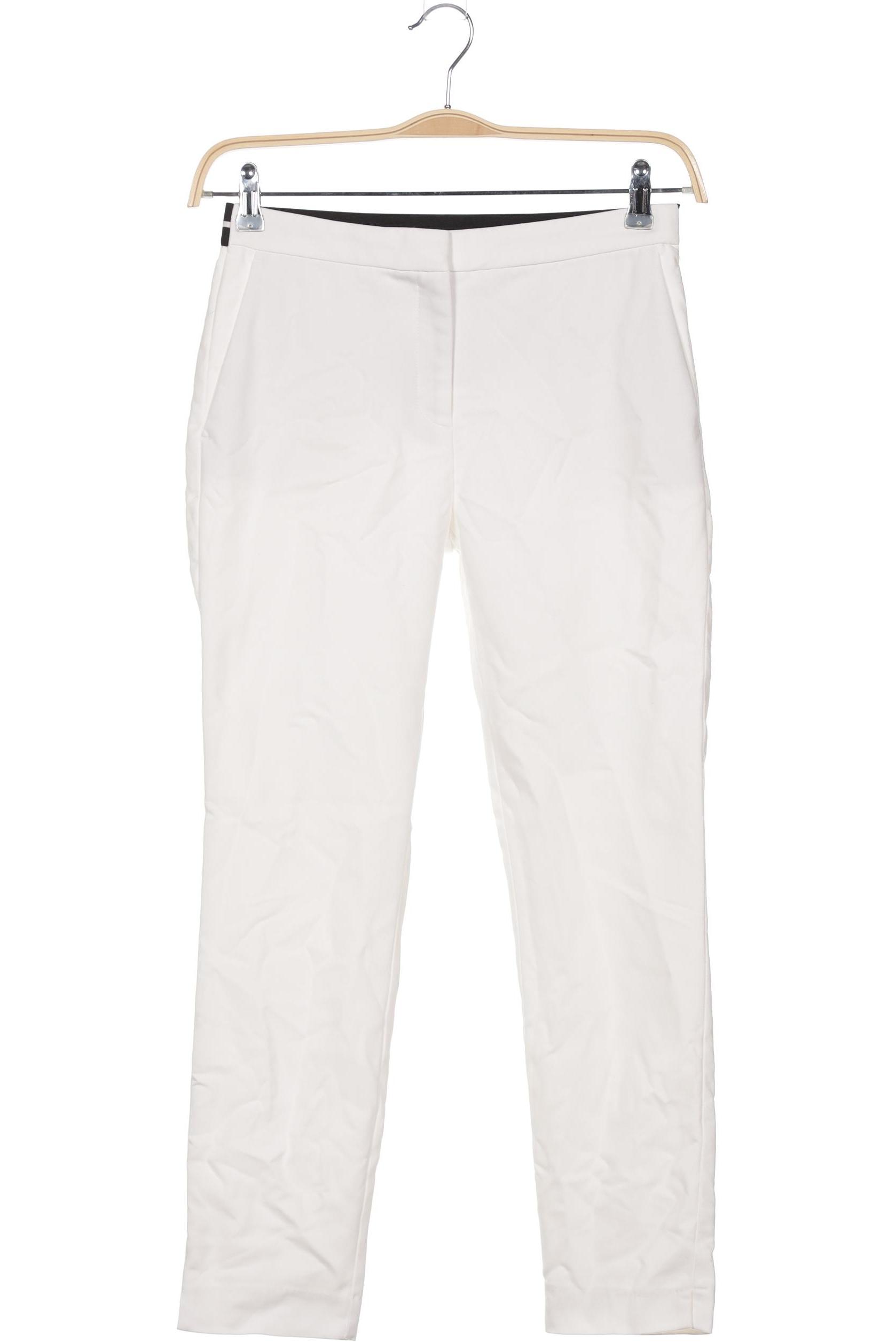 

Zara Damen Stoffhose, weiß, Gr. 0