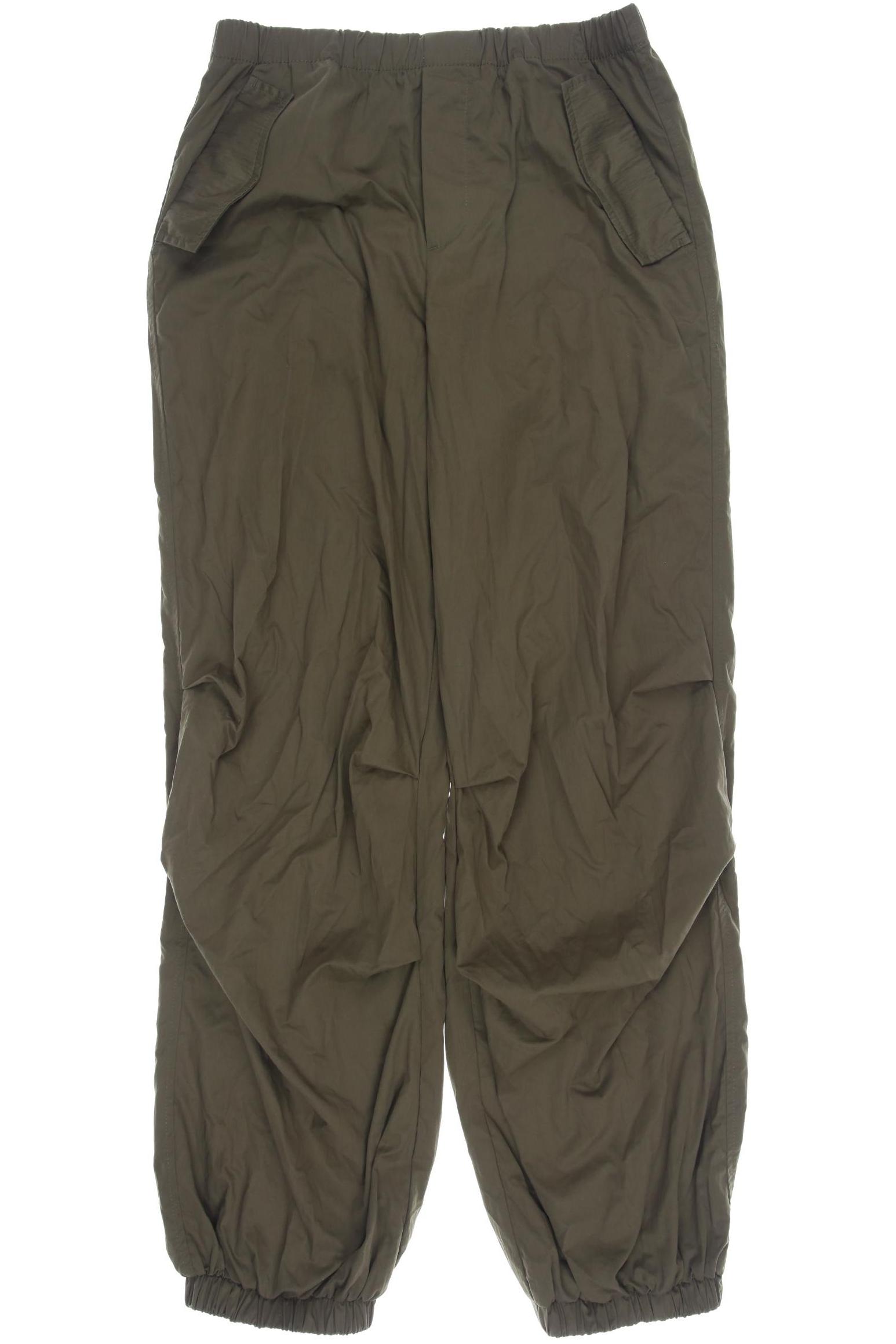 

Zara Damen Stoffhose, grün, Gr. 0
