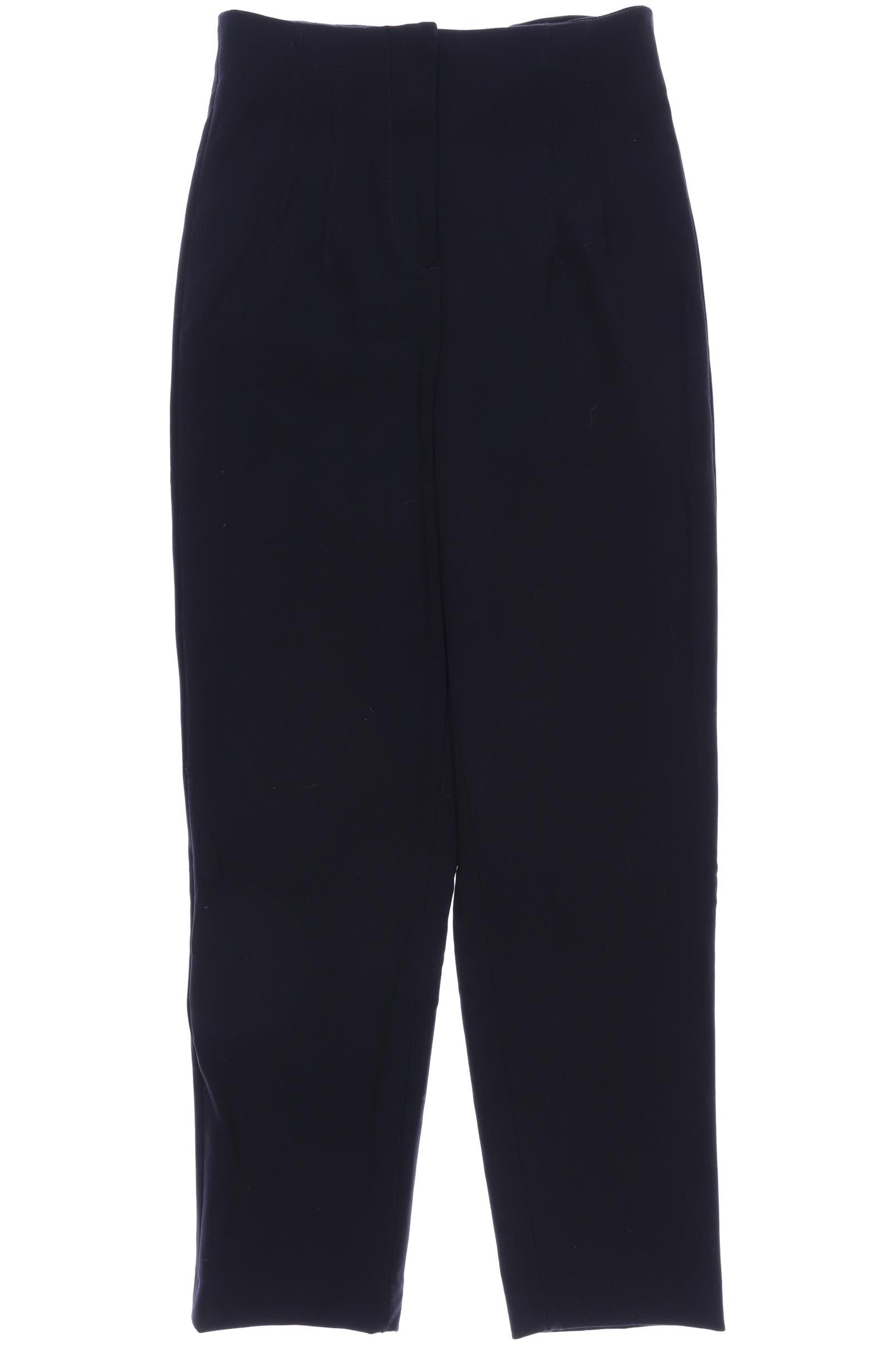 

Zara Damen Stoffhose, marineblau, Gr. 0