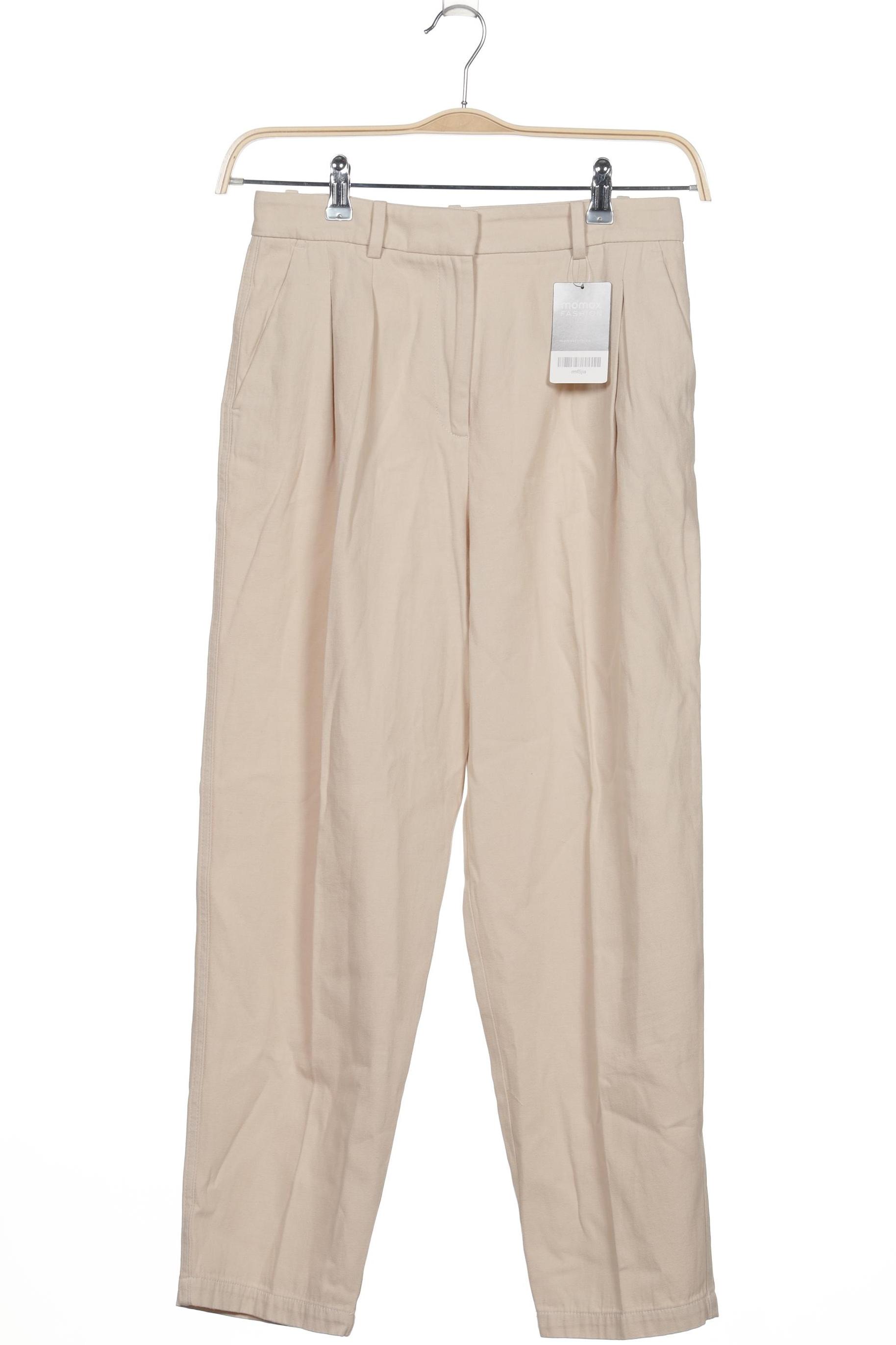 

Zara Damen Stoffhose, beige, Gr. 0