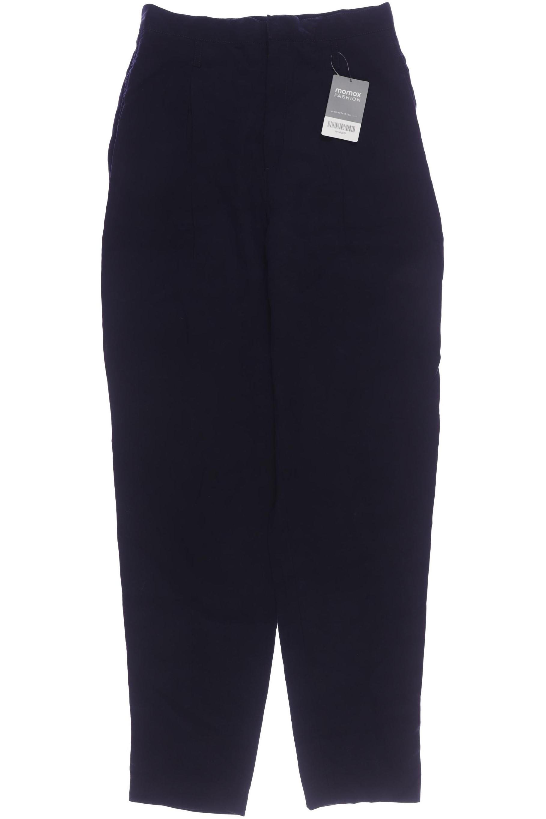 

Zara Damen Stoffhose, marineblau, Gr. 0