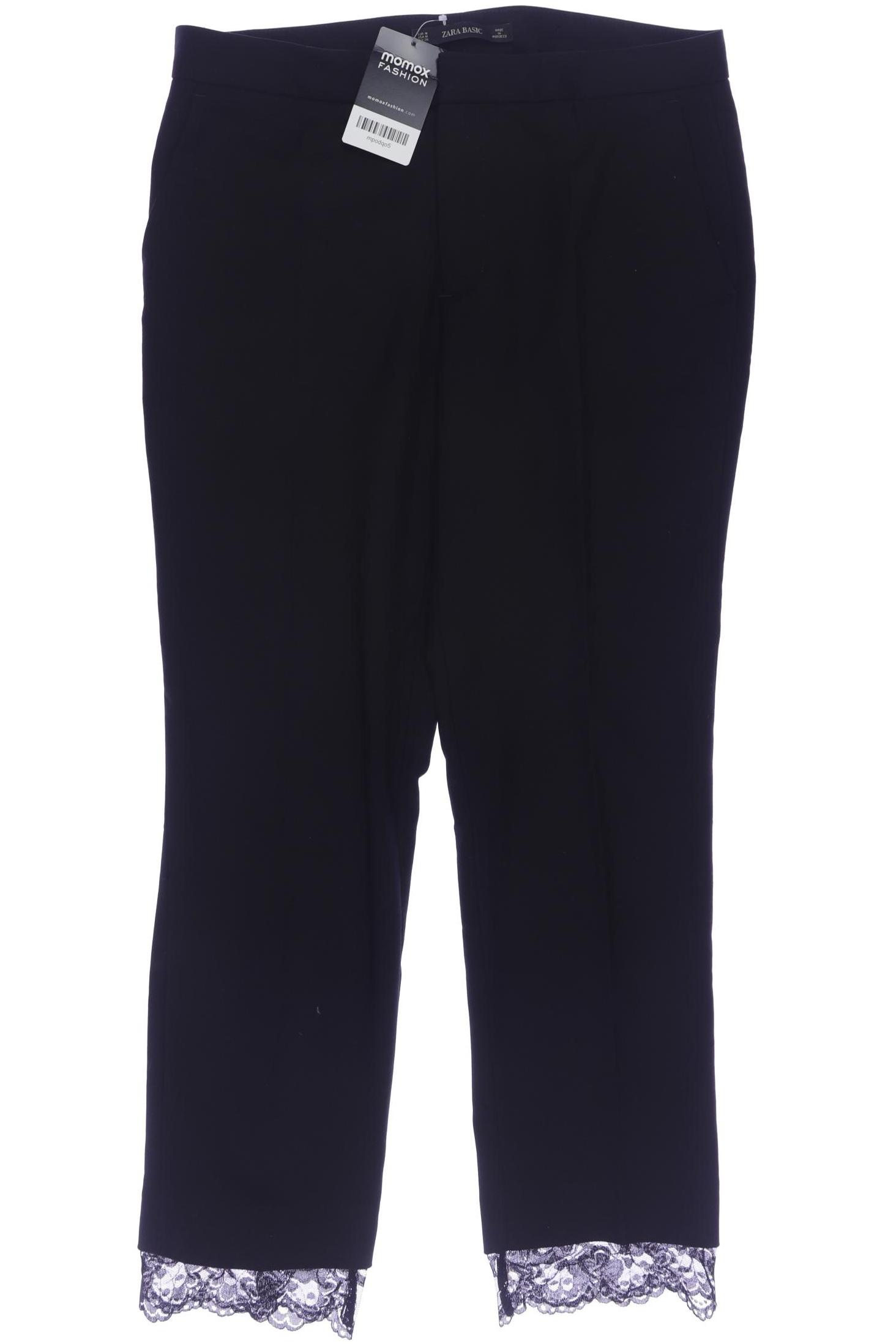 

Zara Damen Stoffhose, schwarz, Gr. 0