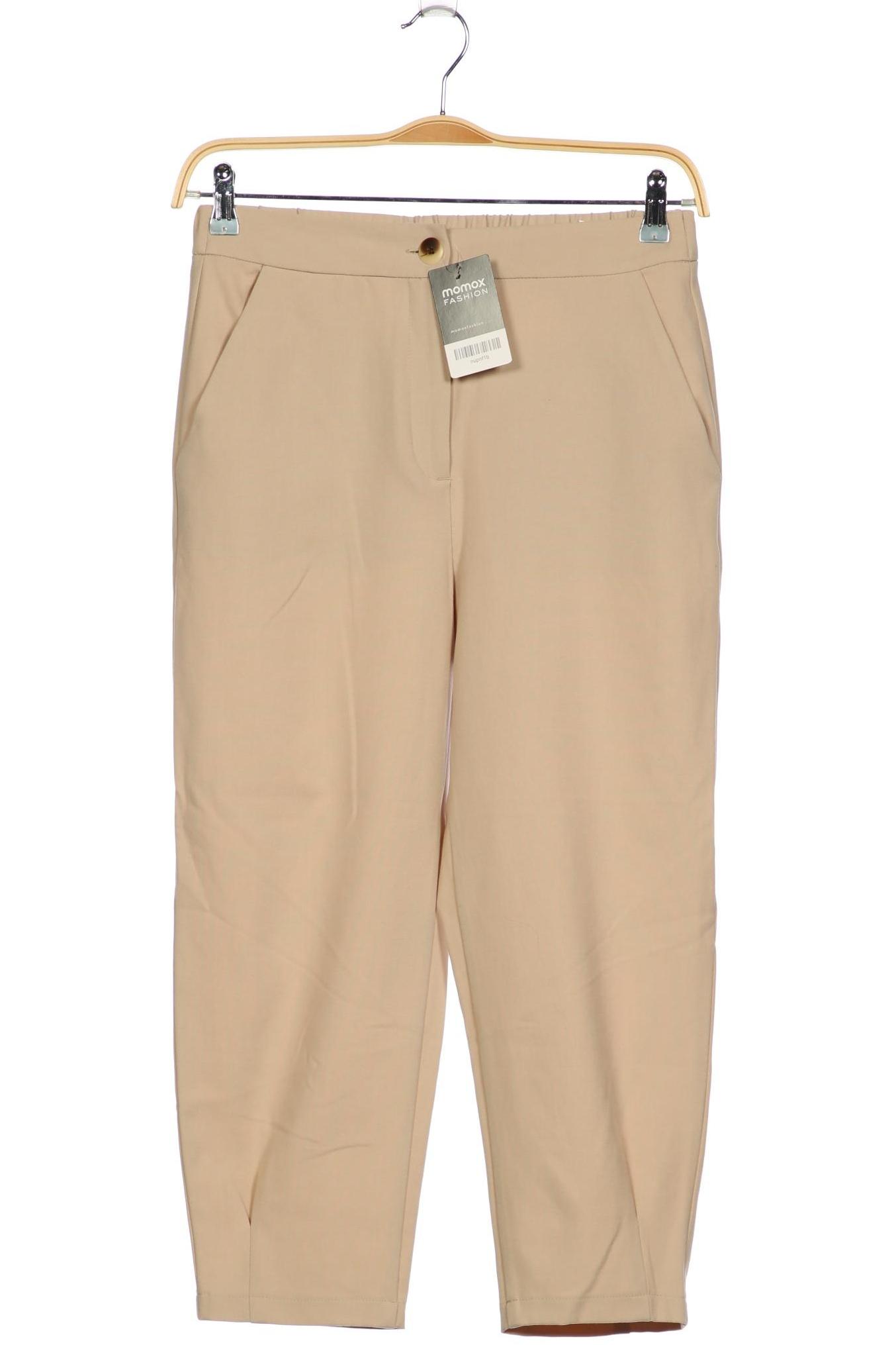 

Zara Damen Stoffhose, beige, Gr. 0