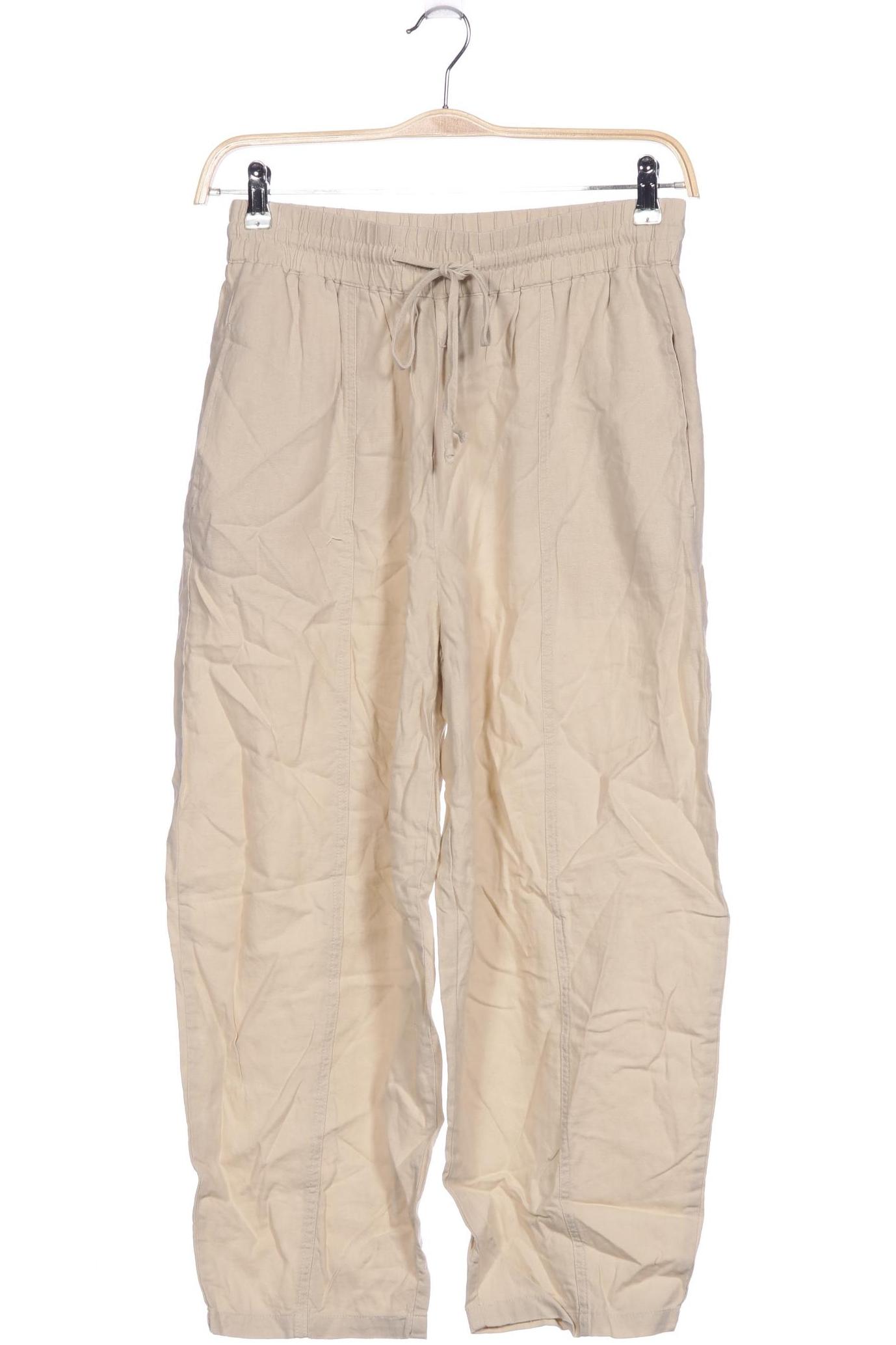

Zara Damen Stoffhose, beige, Gr. 0