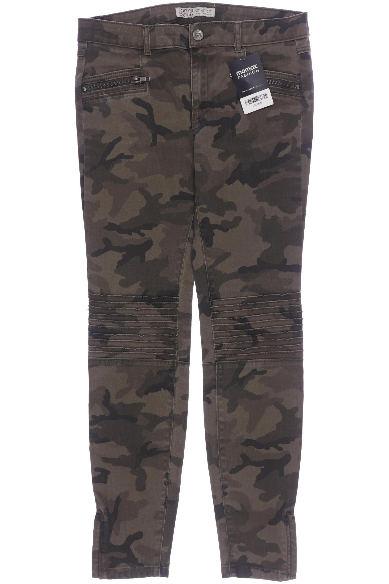 

Zara Damen Stoffhose, grün, Gr. 38