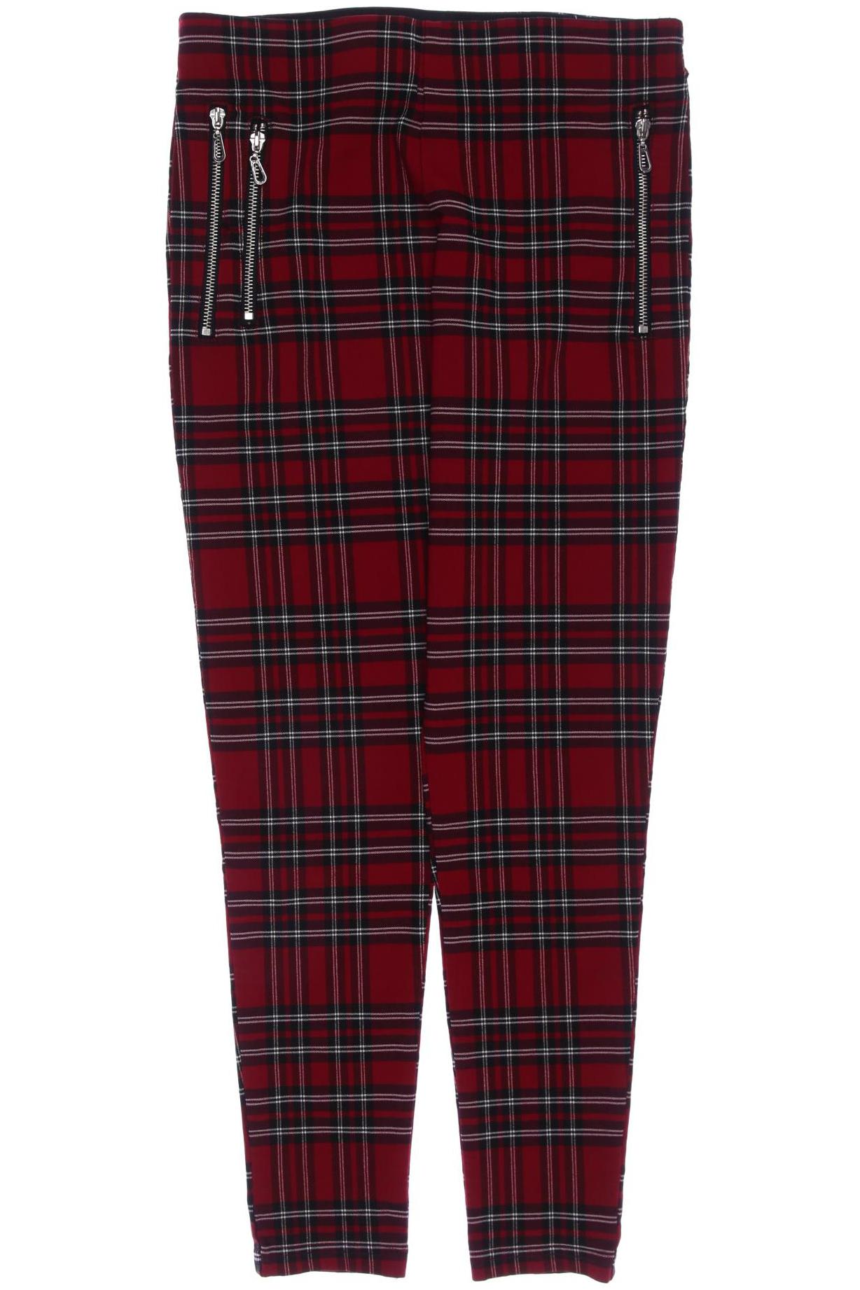 

Zara Damen Stoffhose, rot, Gr. 0