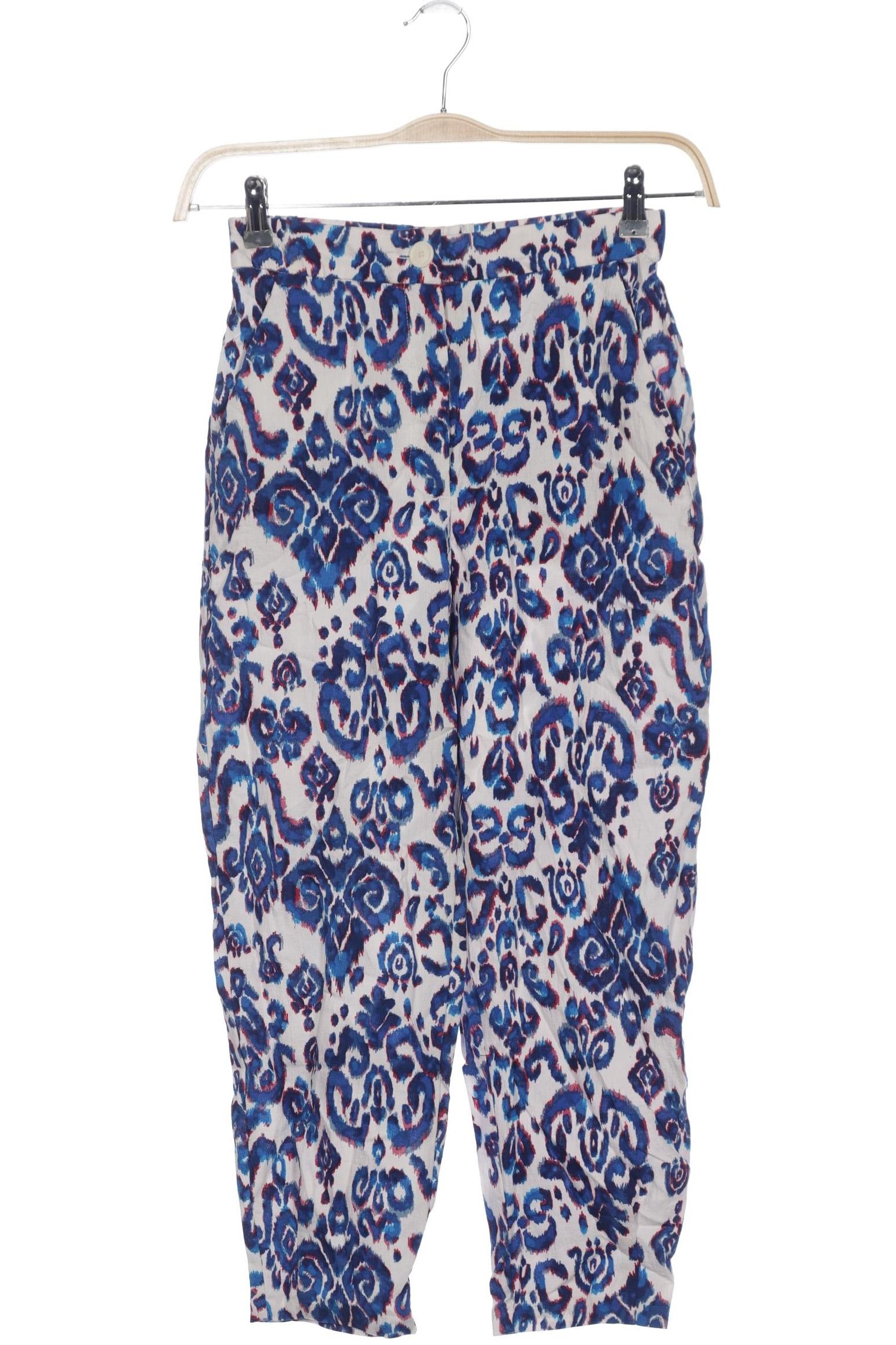 

Zara Damen Stoffhose, blau, Gr. 0