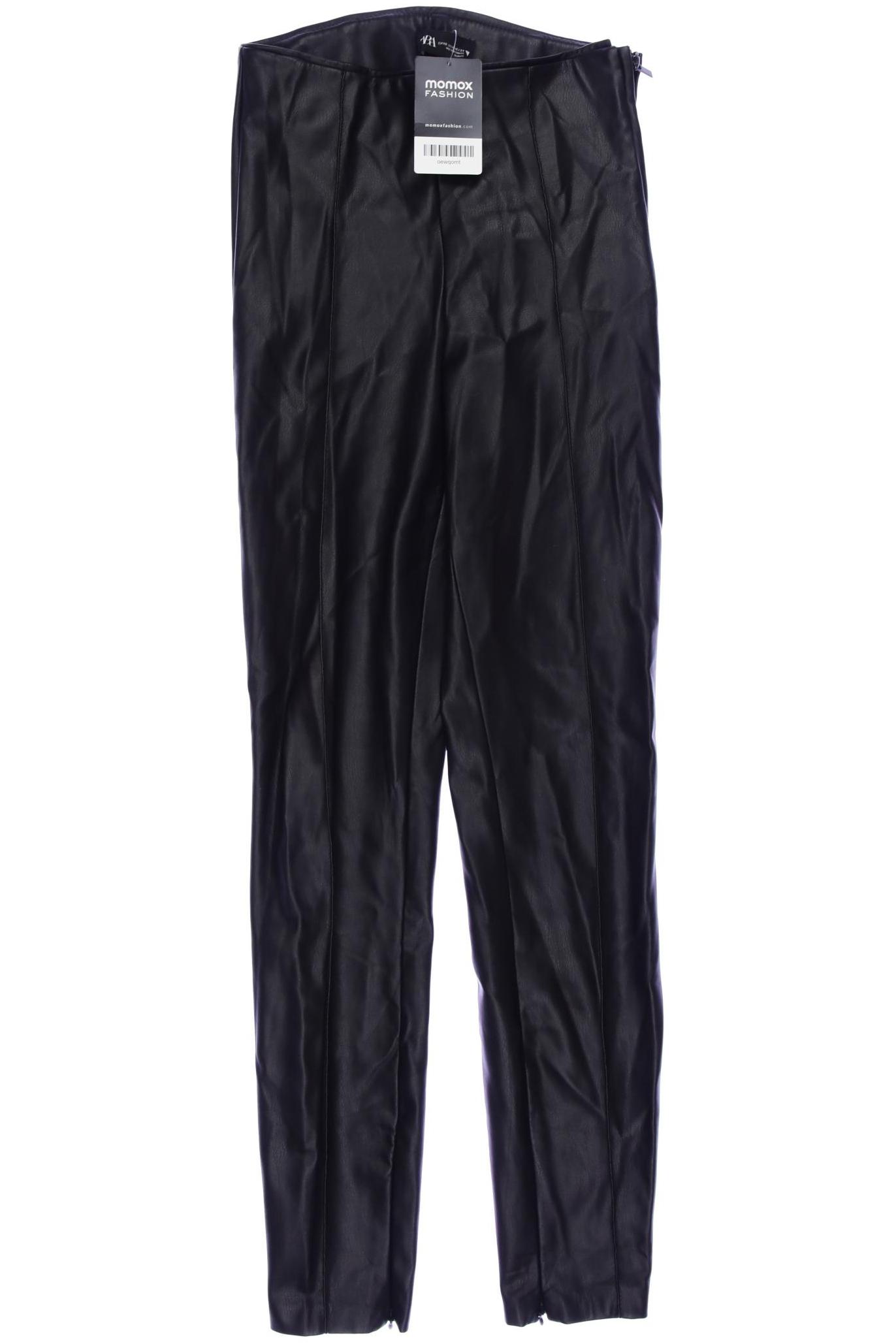 

Zara Damen Stoffhose, schwarz, Gr. 0