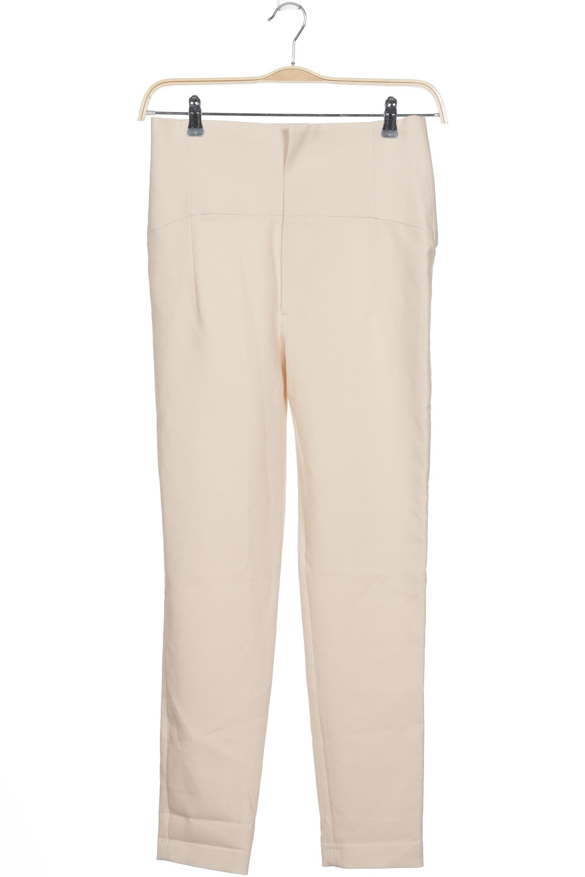 

Zara Damen Stoffhose, cremeweiß, Gr. 0