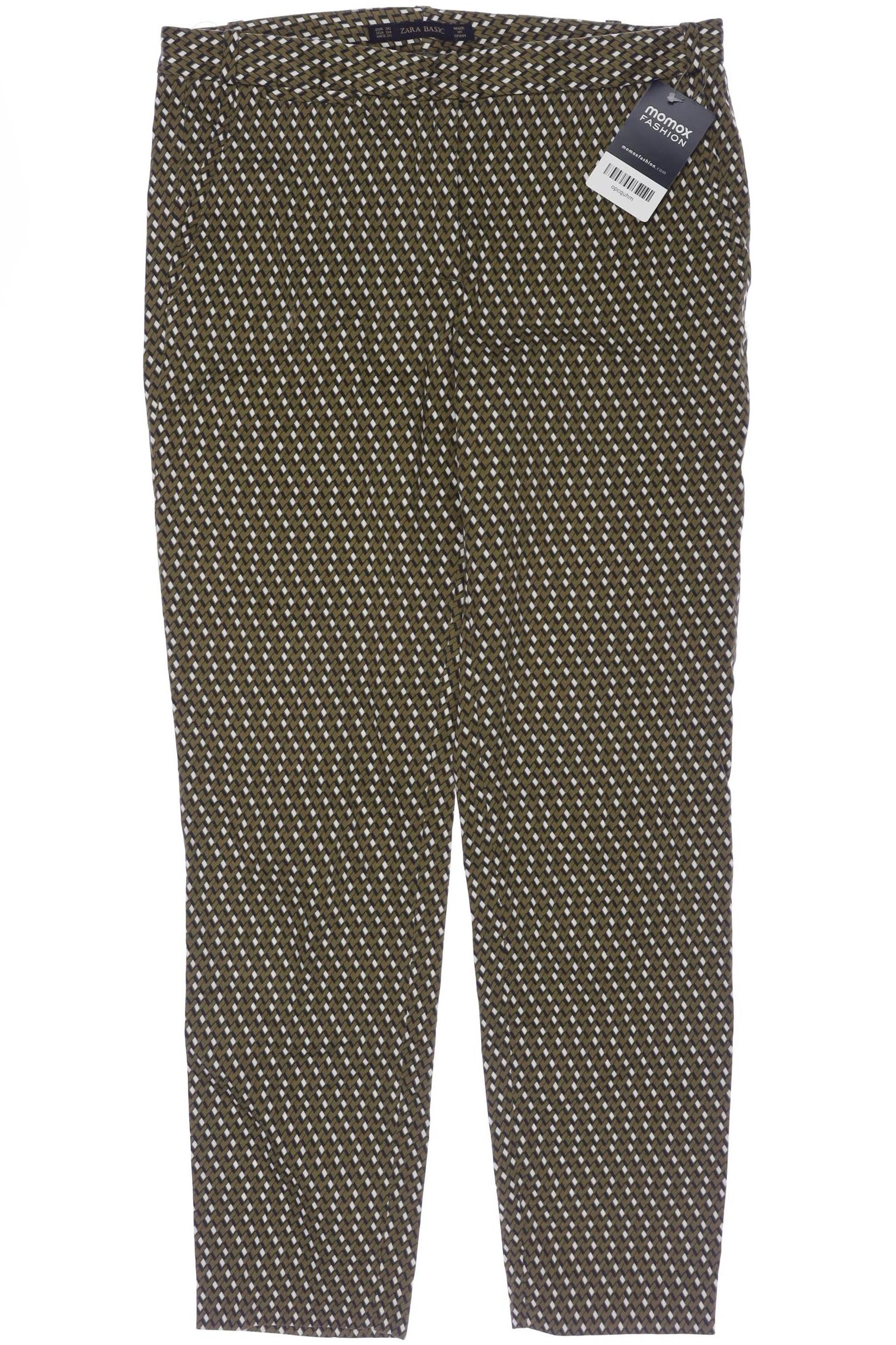 

Zara Damen Stoffhose, grün, Gr. 36
