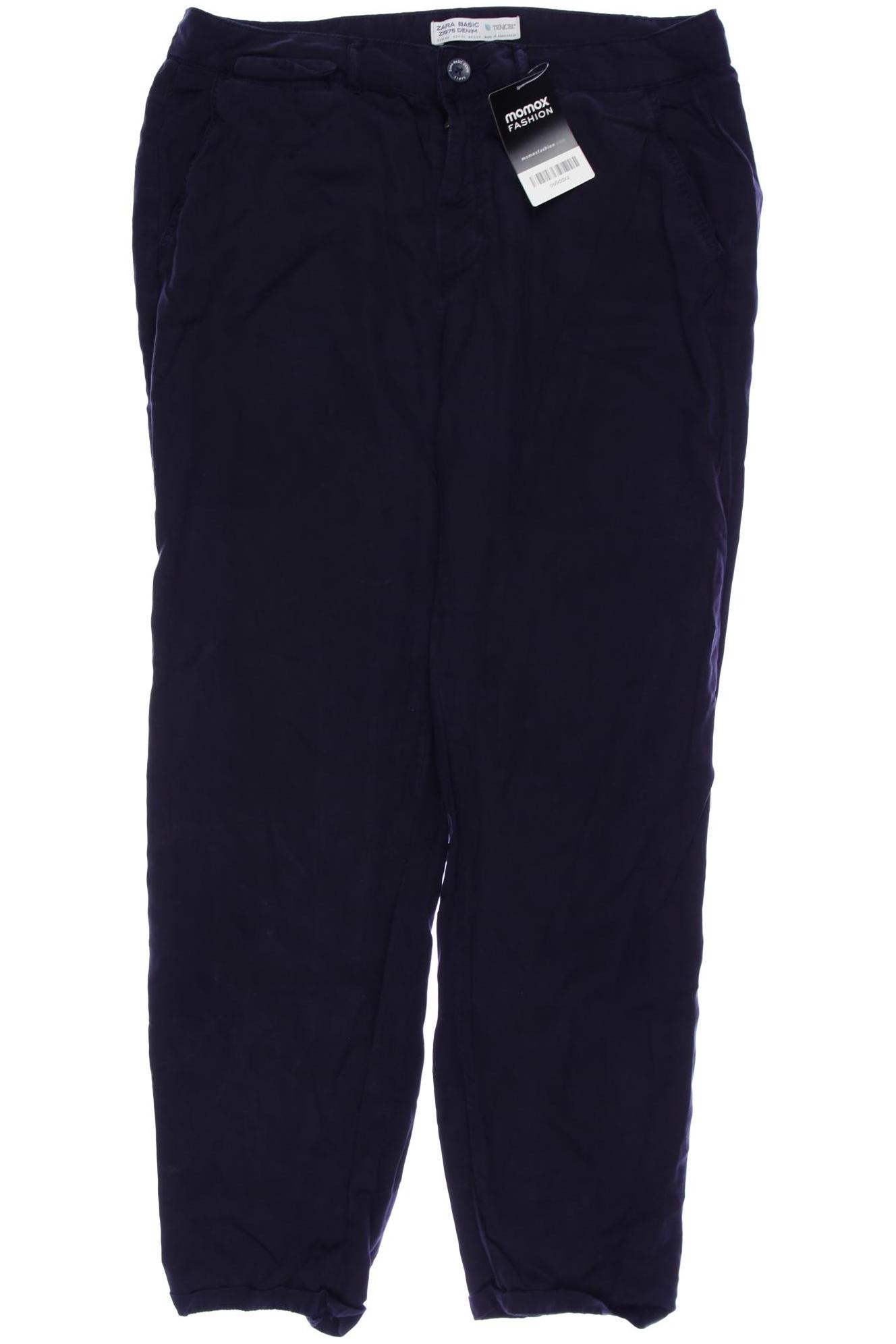 

Zara Damen Stoffhose, marineblau, Gr. 31
