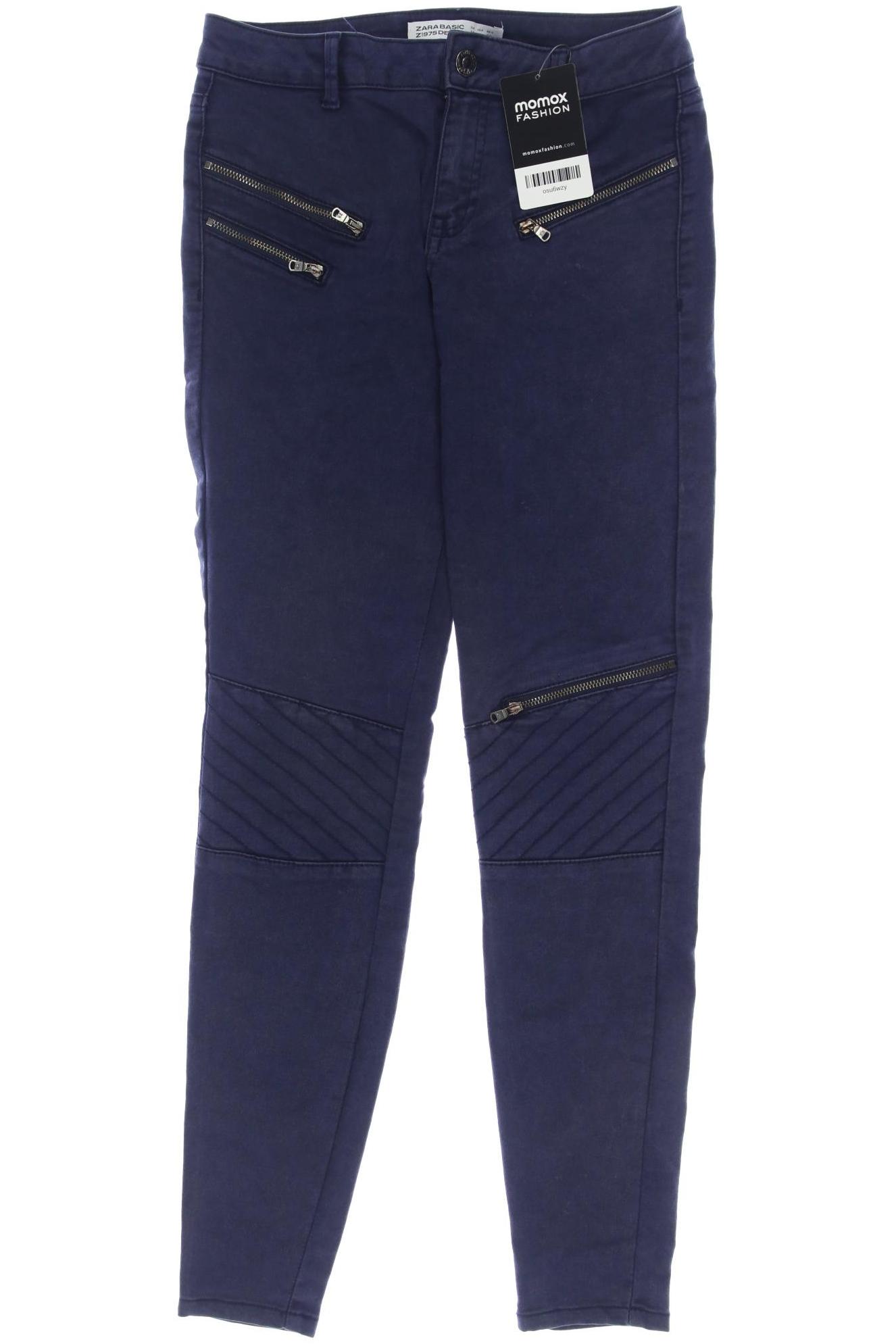 

Zara Damen Stoffhose, marineblau, Gr. 36