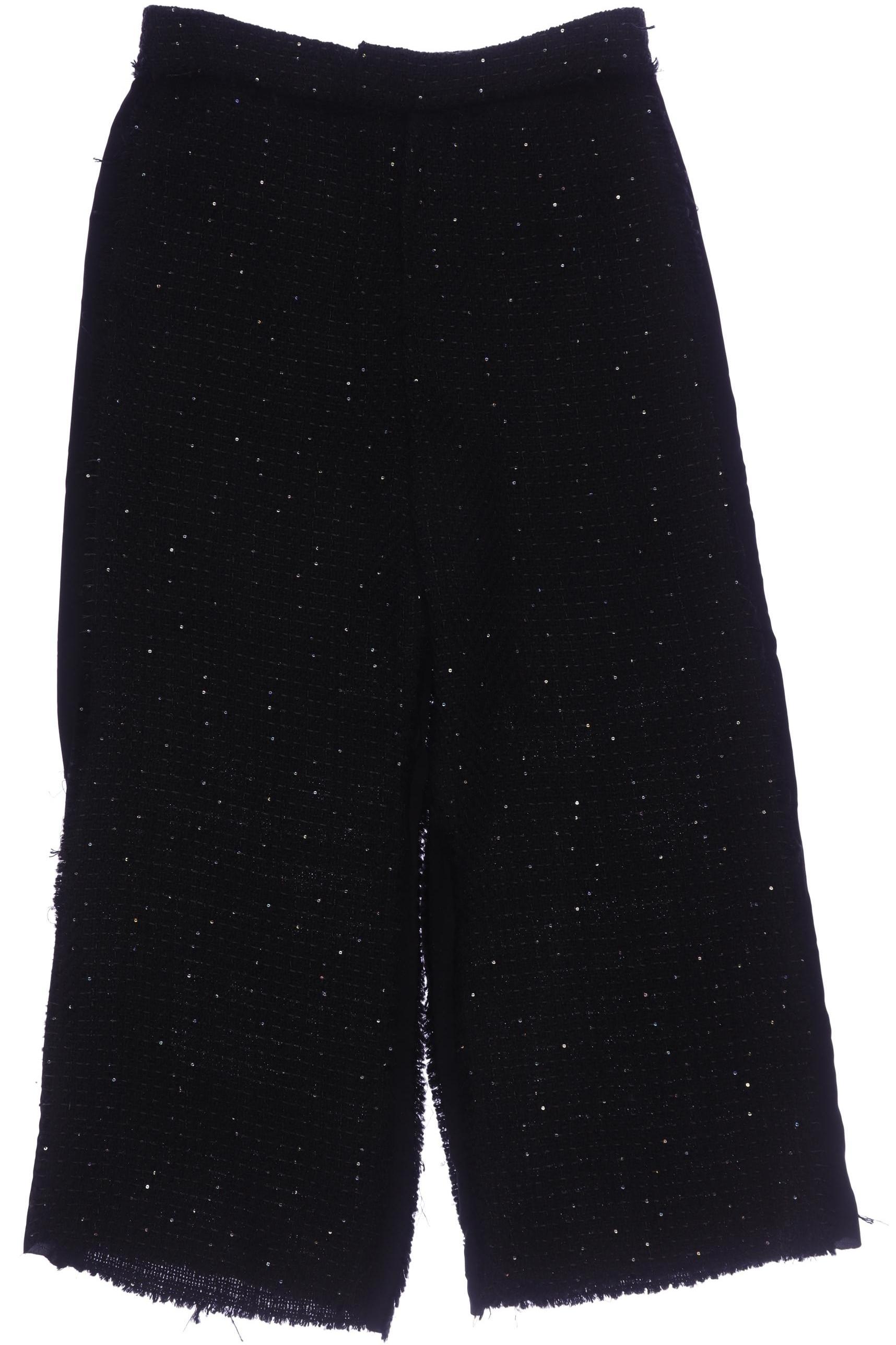 Thumbnail - Zara Damen Stoffhose, schwarz, Gr. 0
