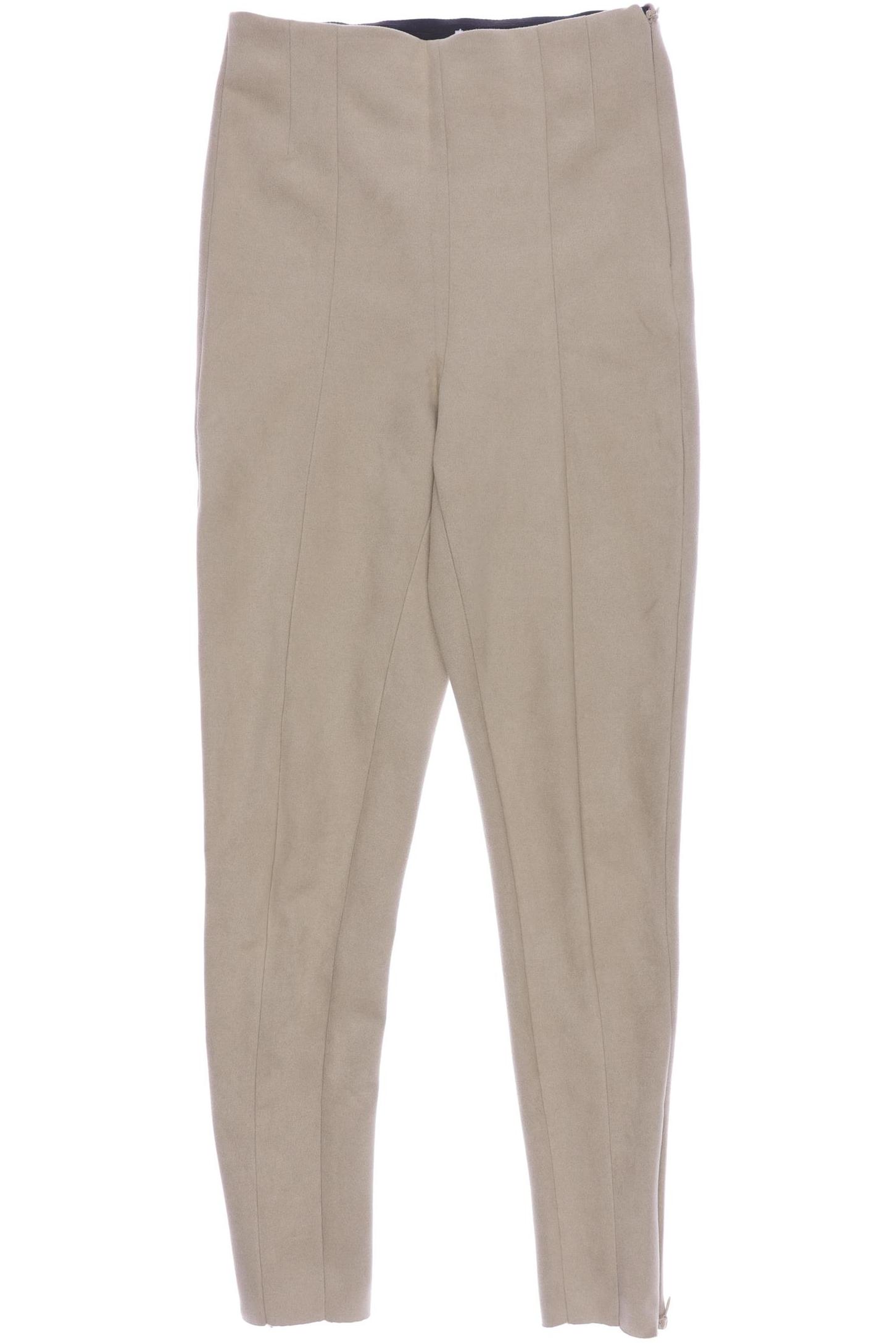 

Zara Damen Stoffhose, beige, Gr. 0