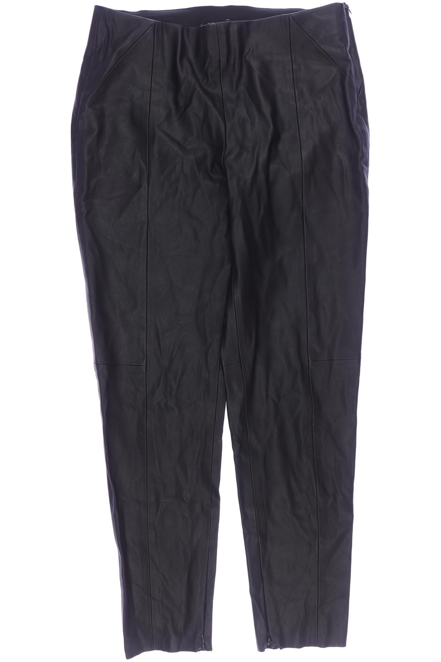 

Zara Damen Stoffhose, schwarz, Gr. 0