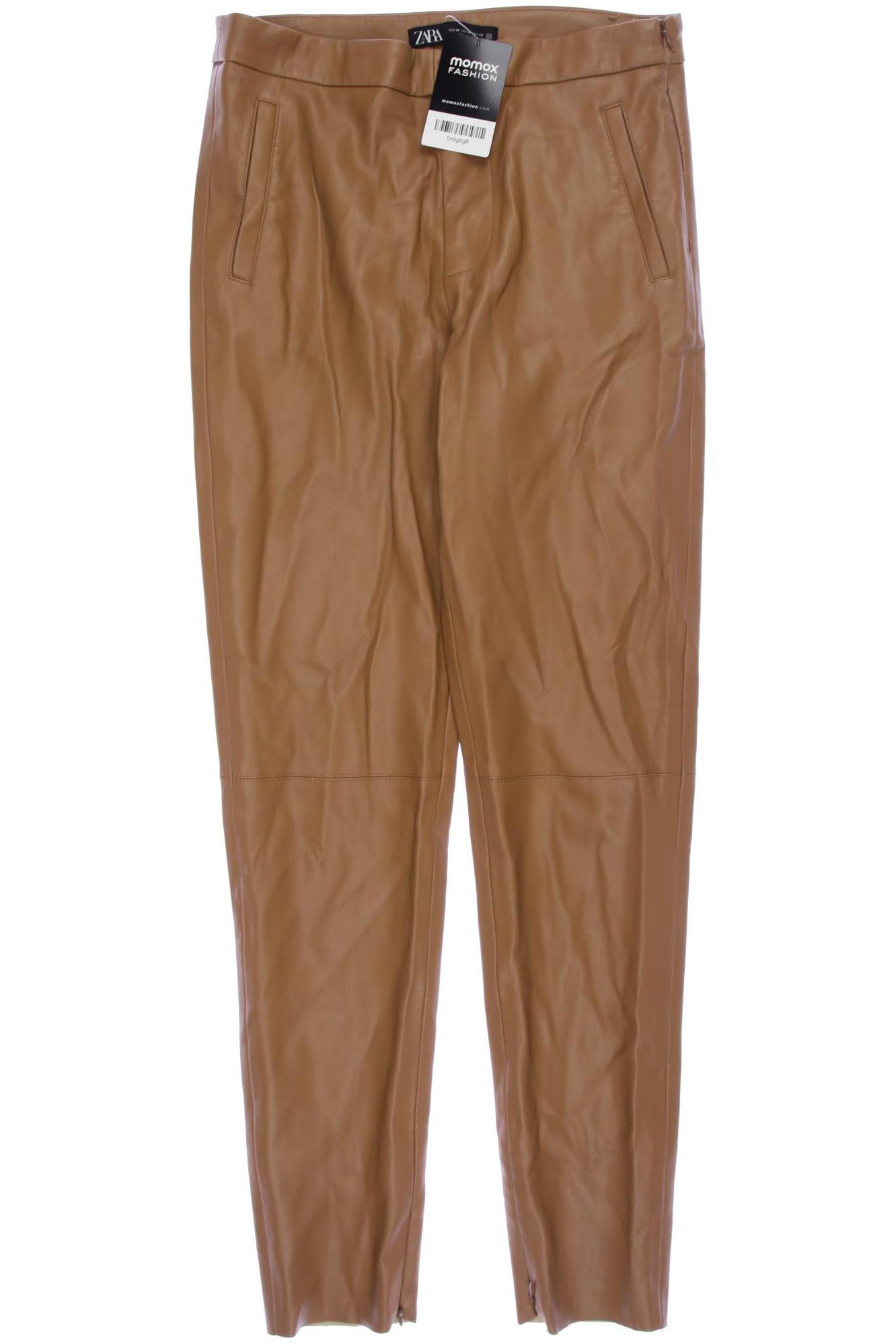 

Zara Damen Stoffhose, braun, Gr. 0