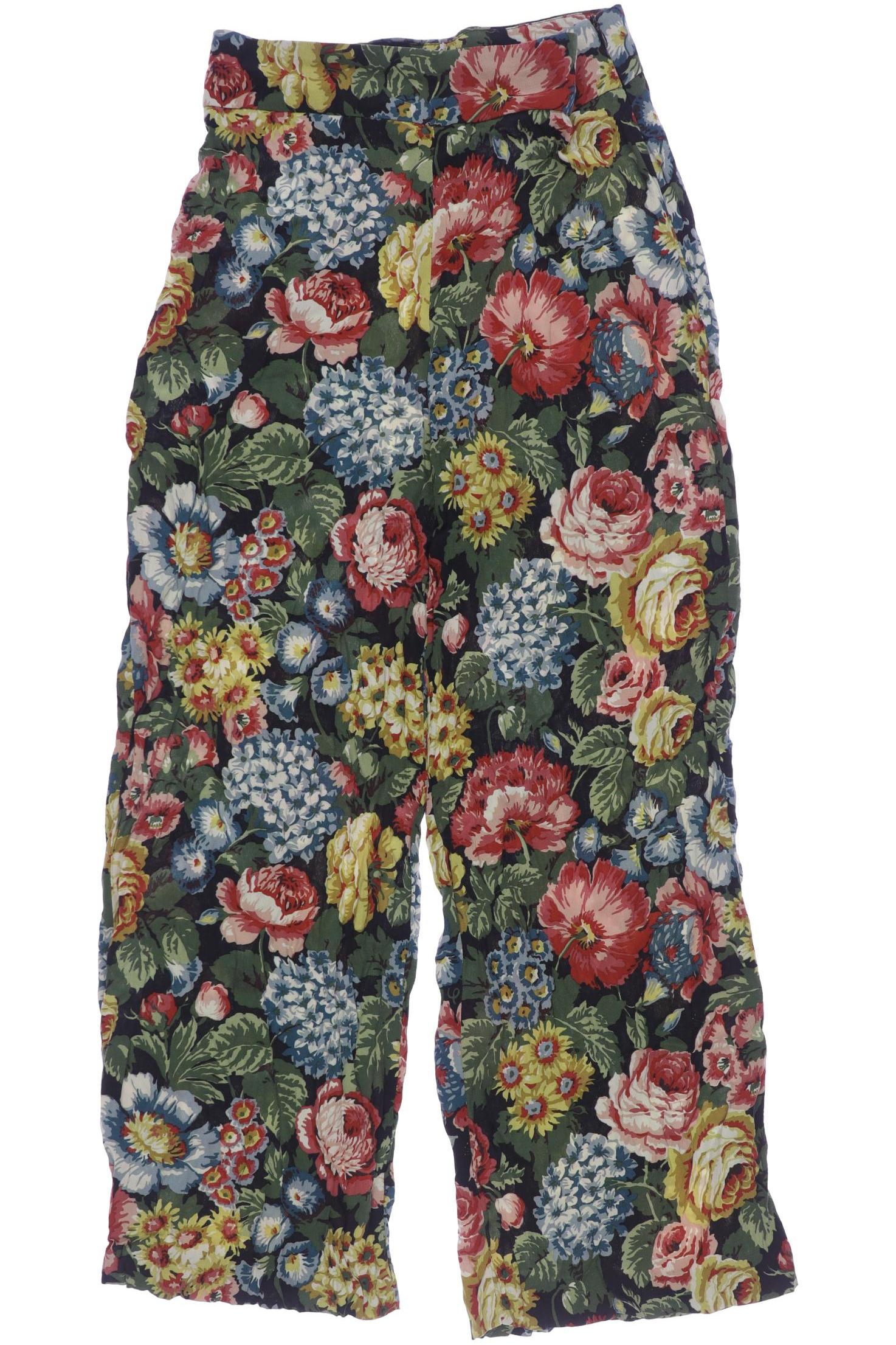 

Zara Damen Stoffhose, mehrfarbig, Gr. 0