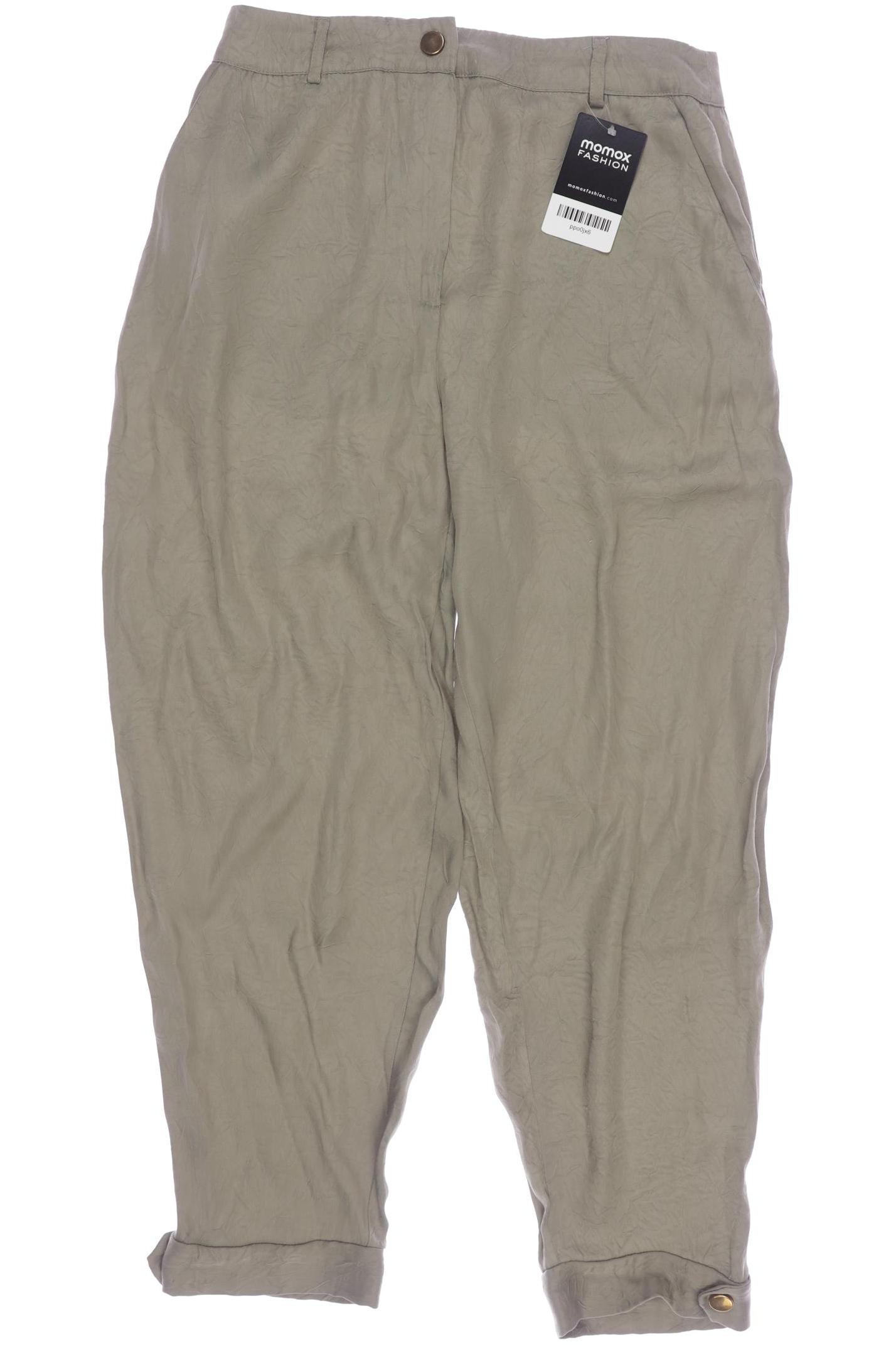 Thumbnail - Zara Damen Stoffhose, grün, Gr. 0