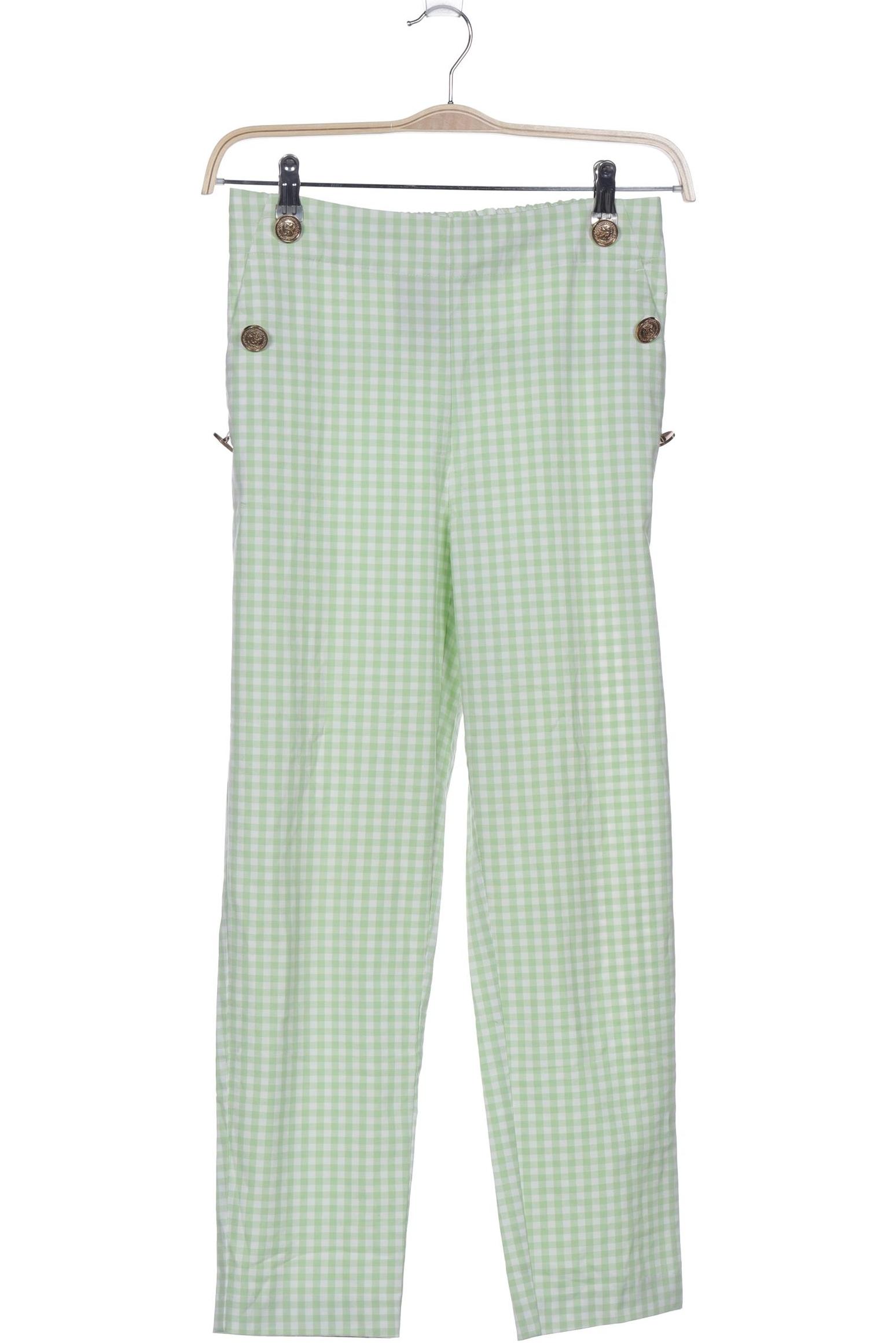 

Zara Damen Stoffhose, grün, Gr. 0