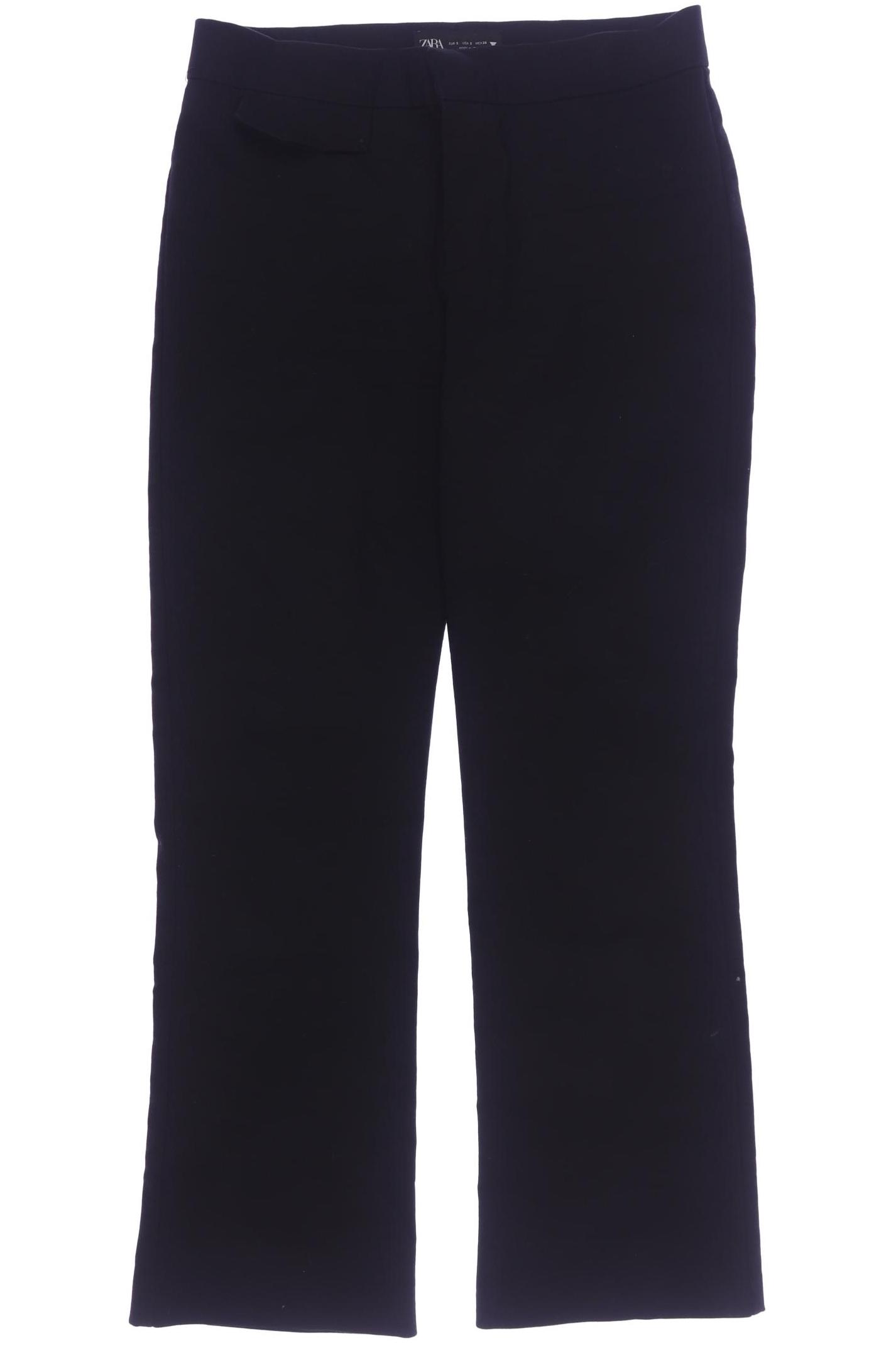 

Zara Damen Stoffhose, schwarz, Gr. 0