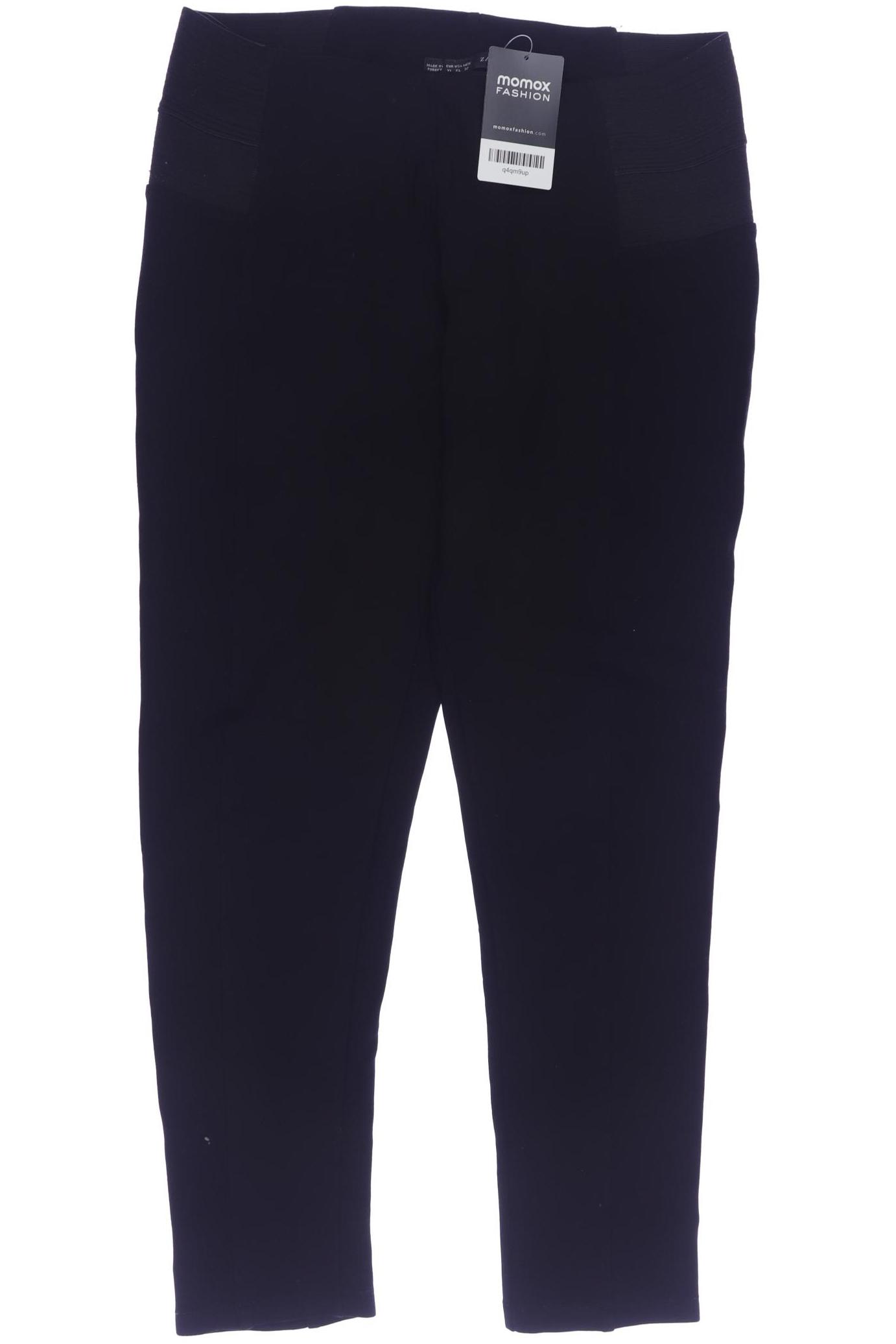 

Zara Damen Stoffhose, schwarz, Gr. 0