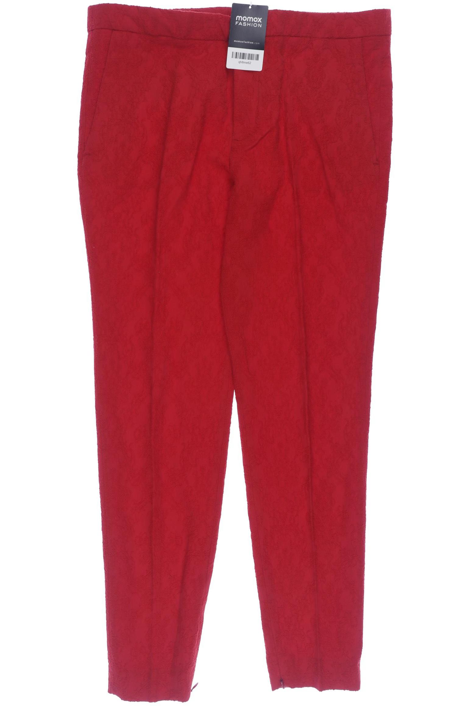 

Zara Damen Stoffhose, rot, Gr. 0