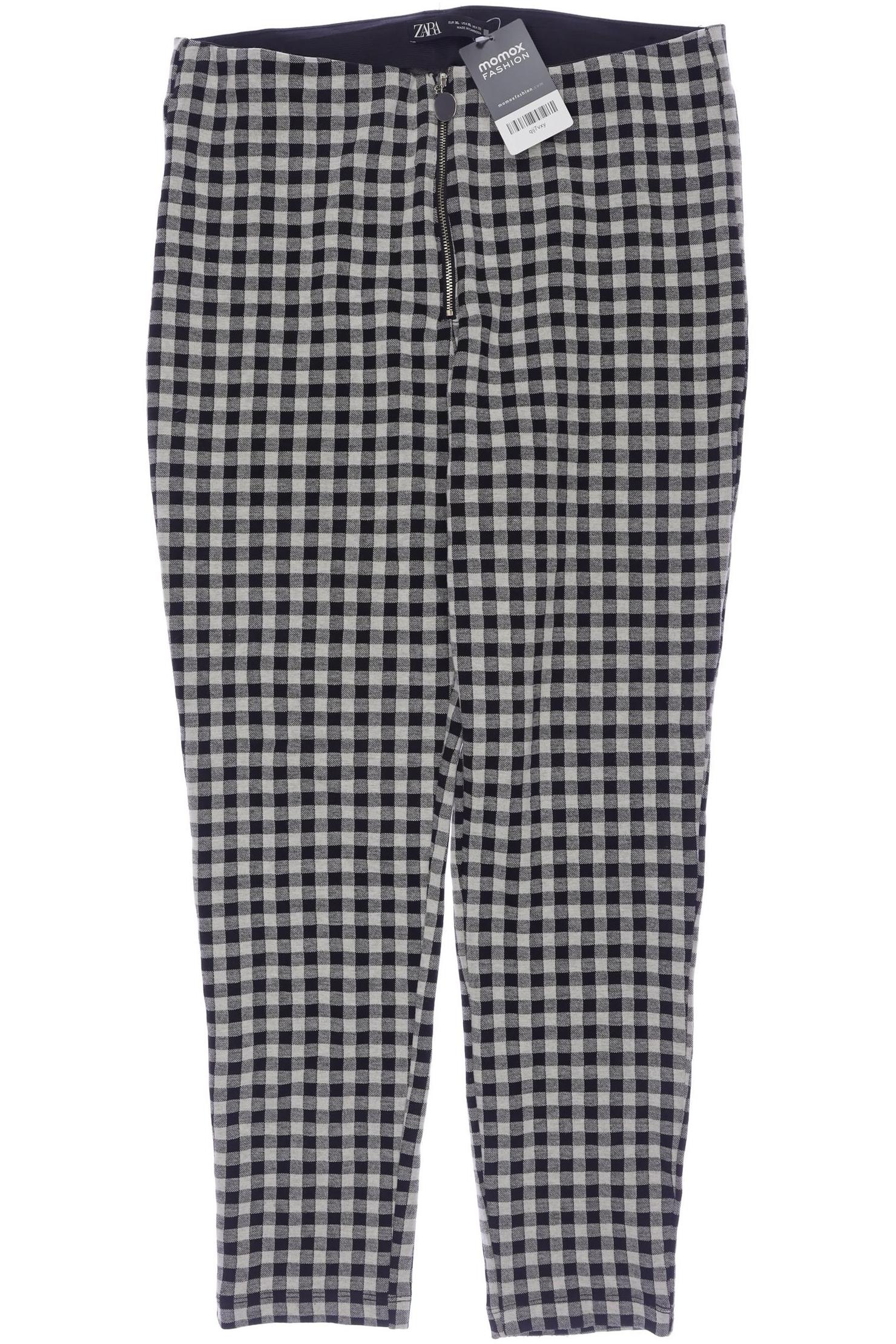 Thumbnail - Zara Damen Stoffhose, schwarz, Gr. 0