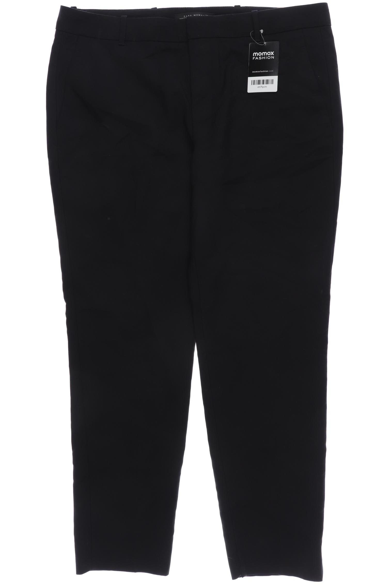 

Zara Damen Stoffhose, schwarz, Gr. 0