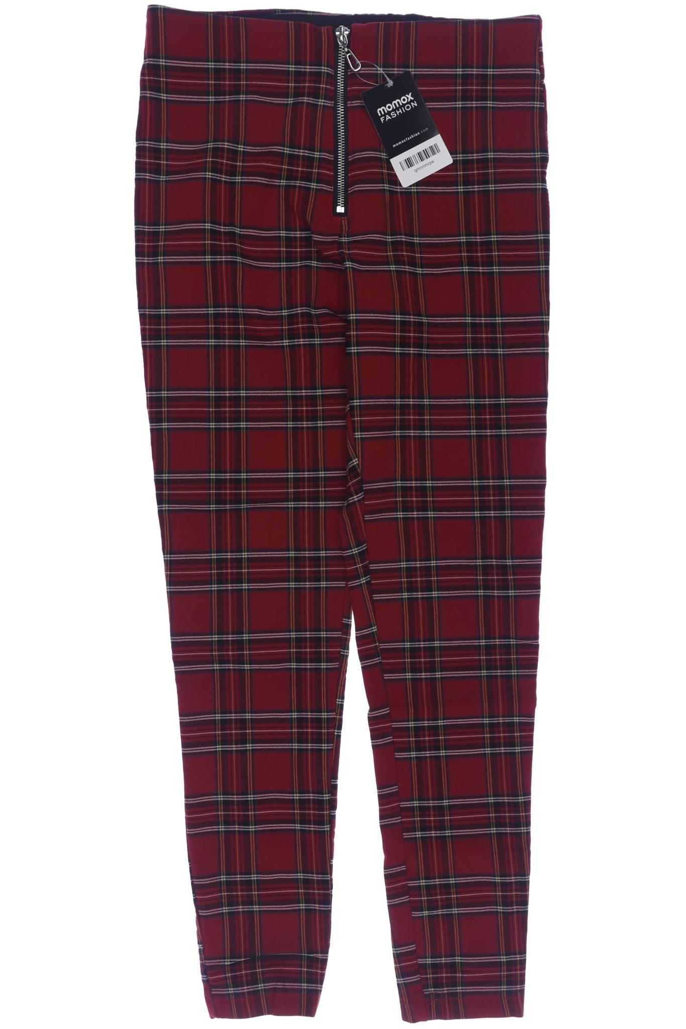 

Zara Damen Stoffhose, rot, Gr. 0