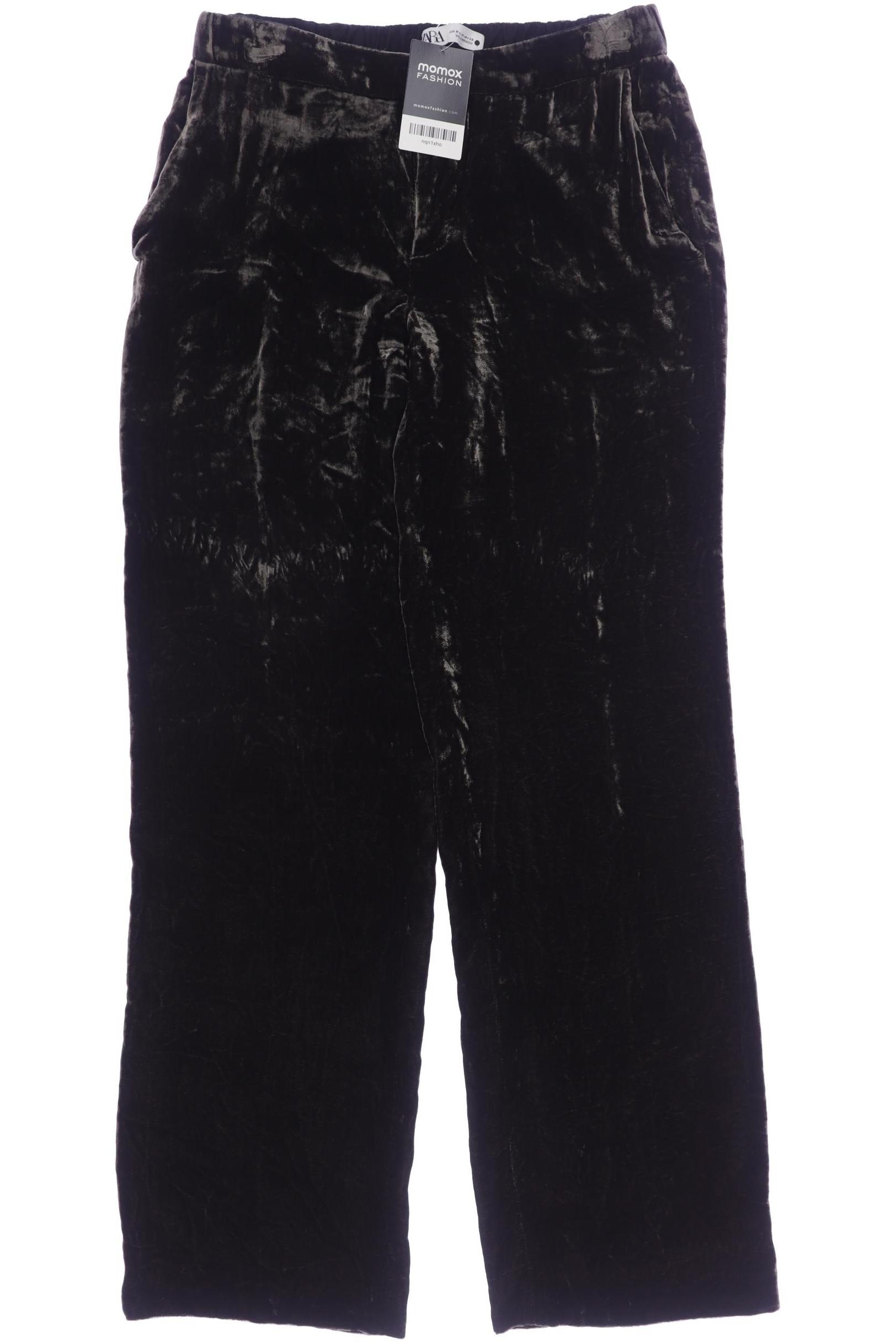 

Zara Damen Stoffhose, grün, Gr. 0