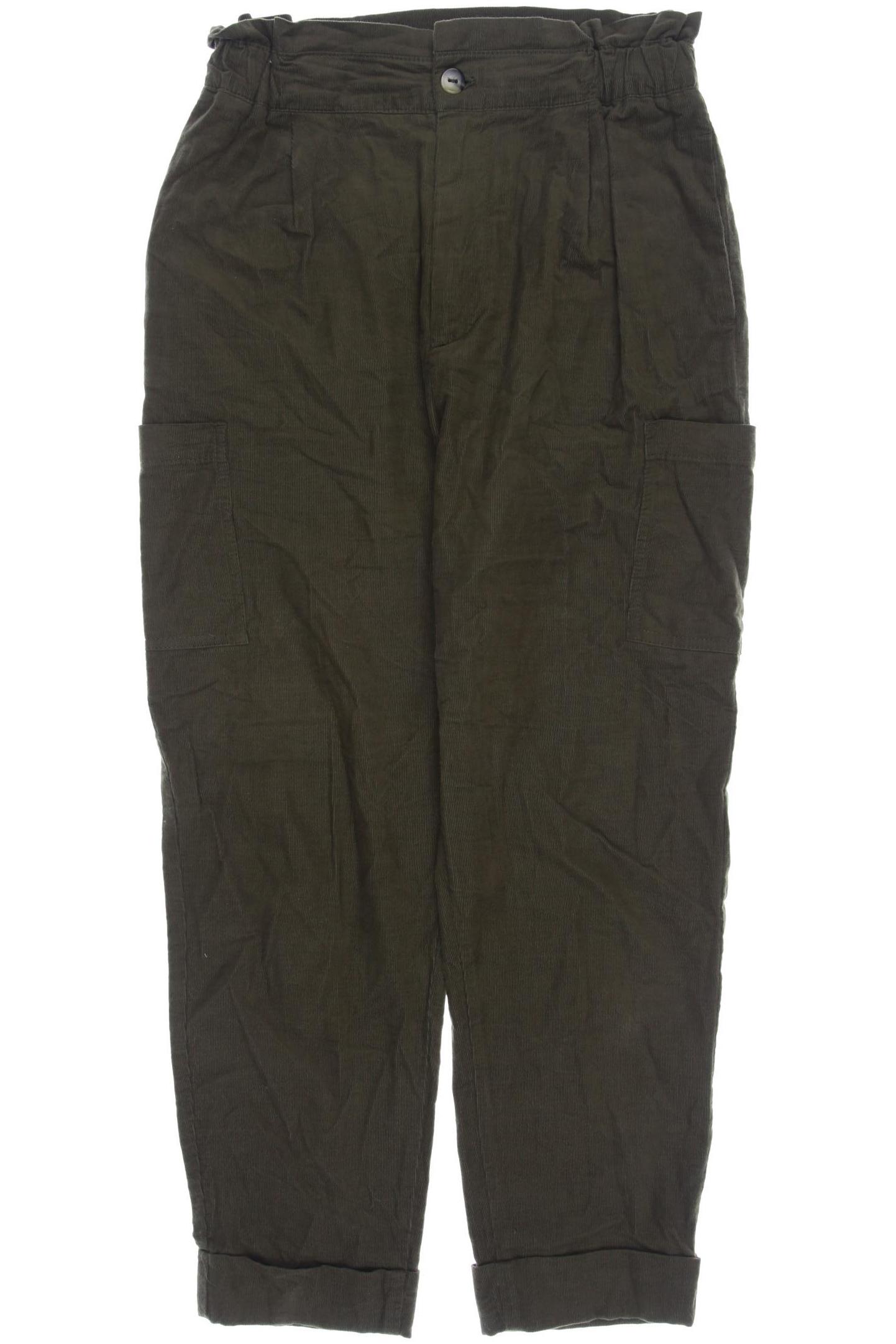 

Zara Damen Stoffhose, grün, Gr. 34