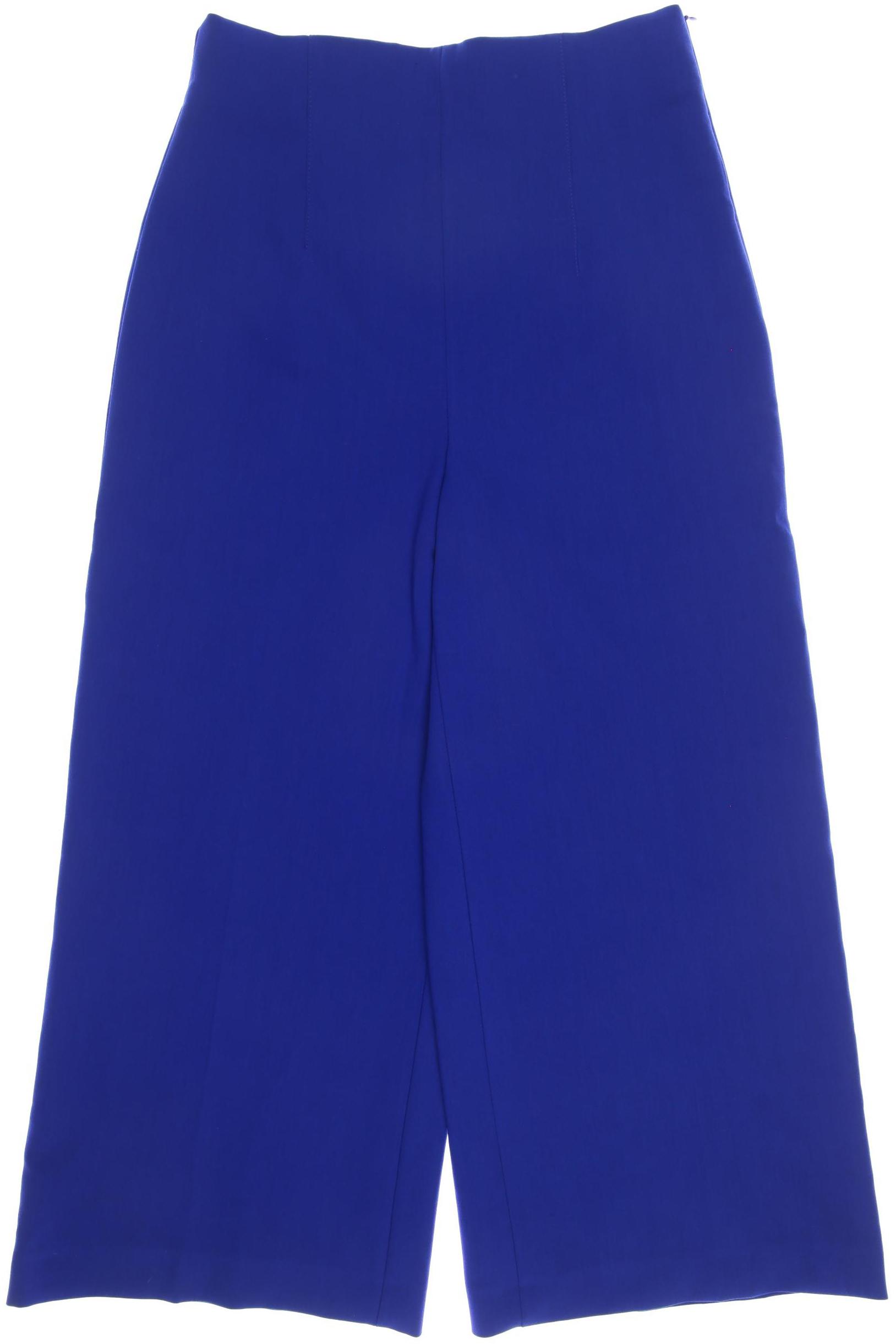

Zara Damen Stoffhose, blau, Gr. 0