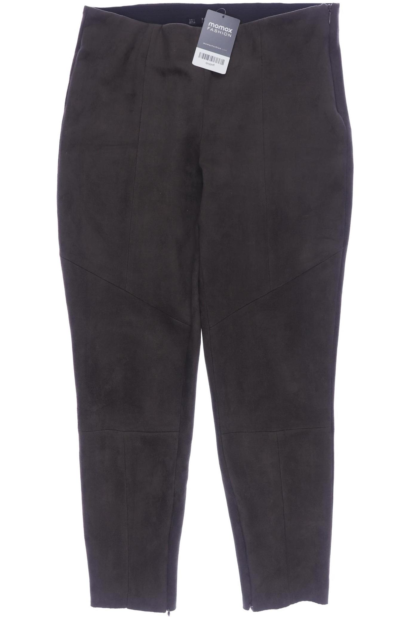 

Zara Damen Stoffhose, braun, Gr. 0
