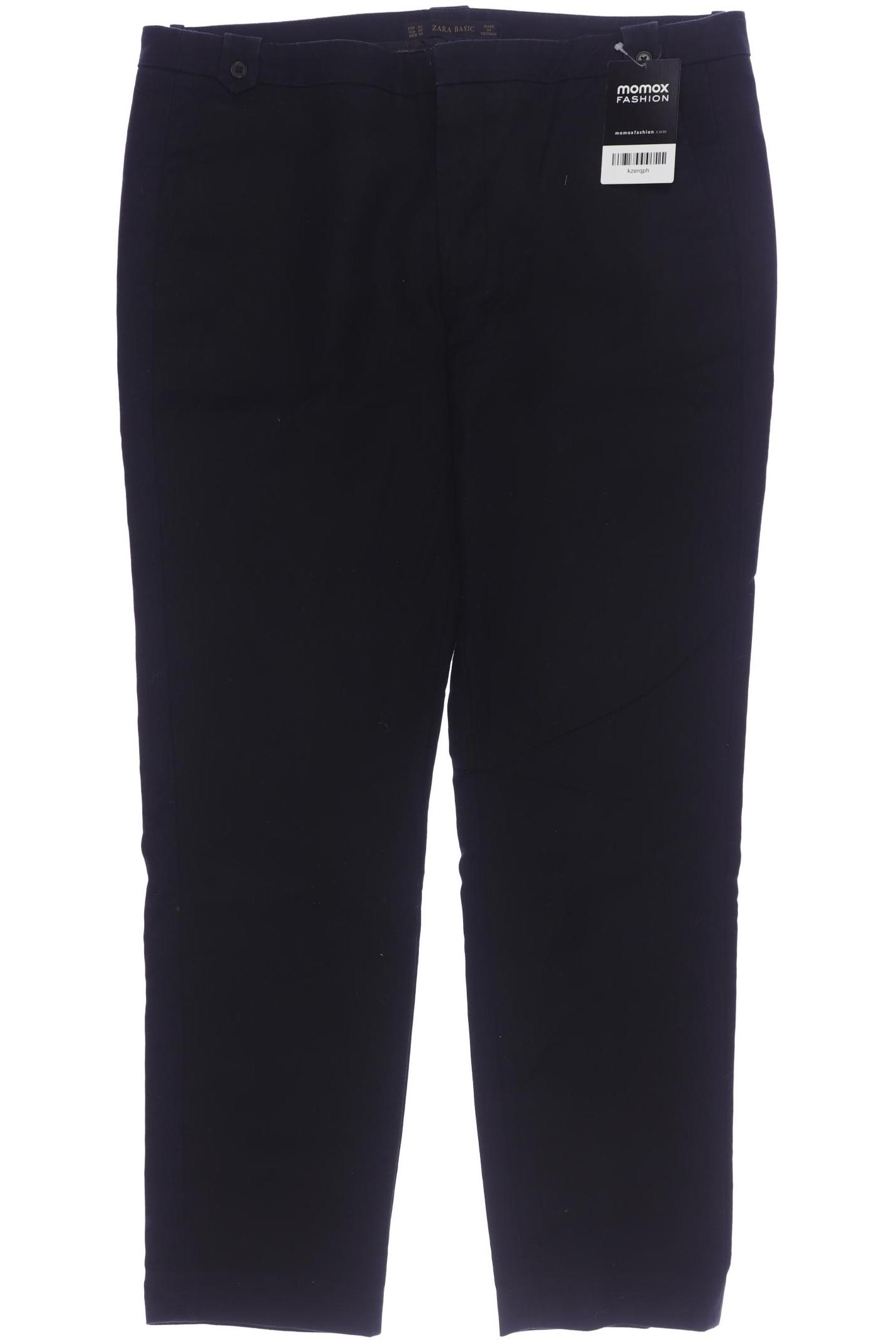 Thumbnail - Zara Damen Stoffhose, schwarz, Gr. 40