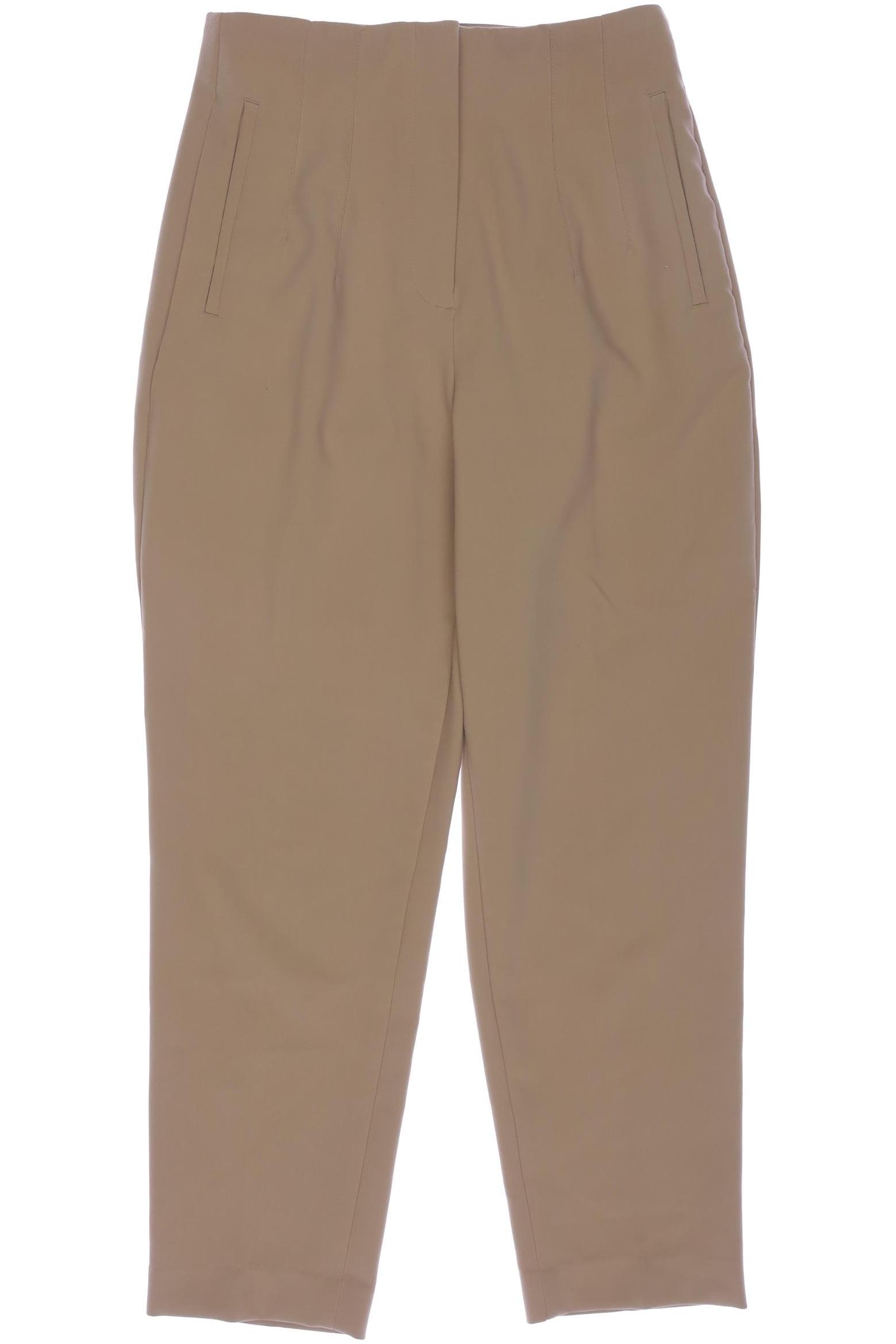 

Zara Damen Stoffhose, beige, Gr. 0
