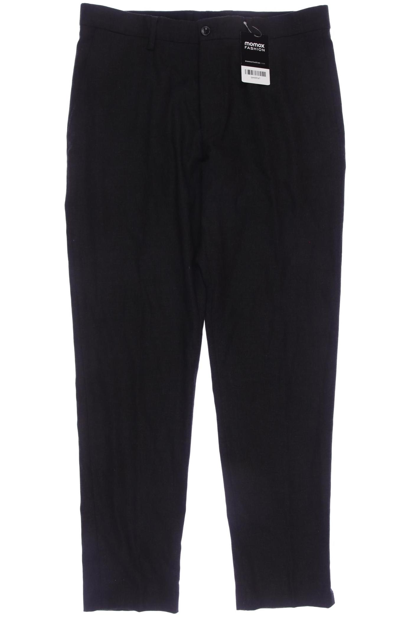Thumbnail - Zara Damen Stoffhose, schwarz, Gr. 40