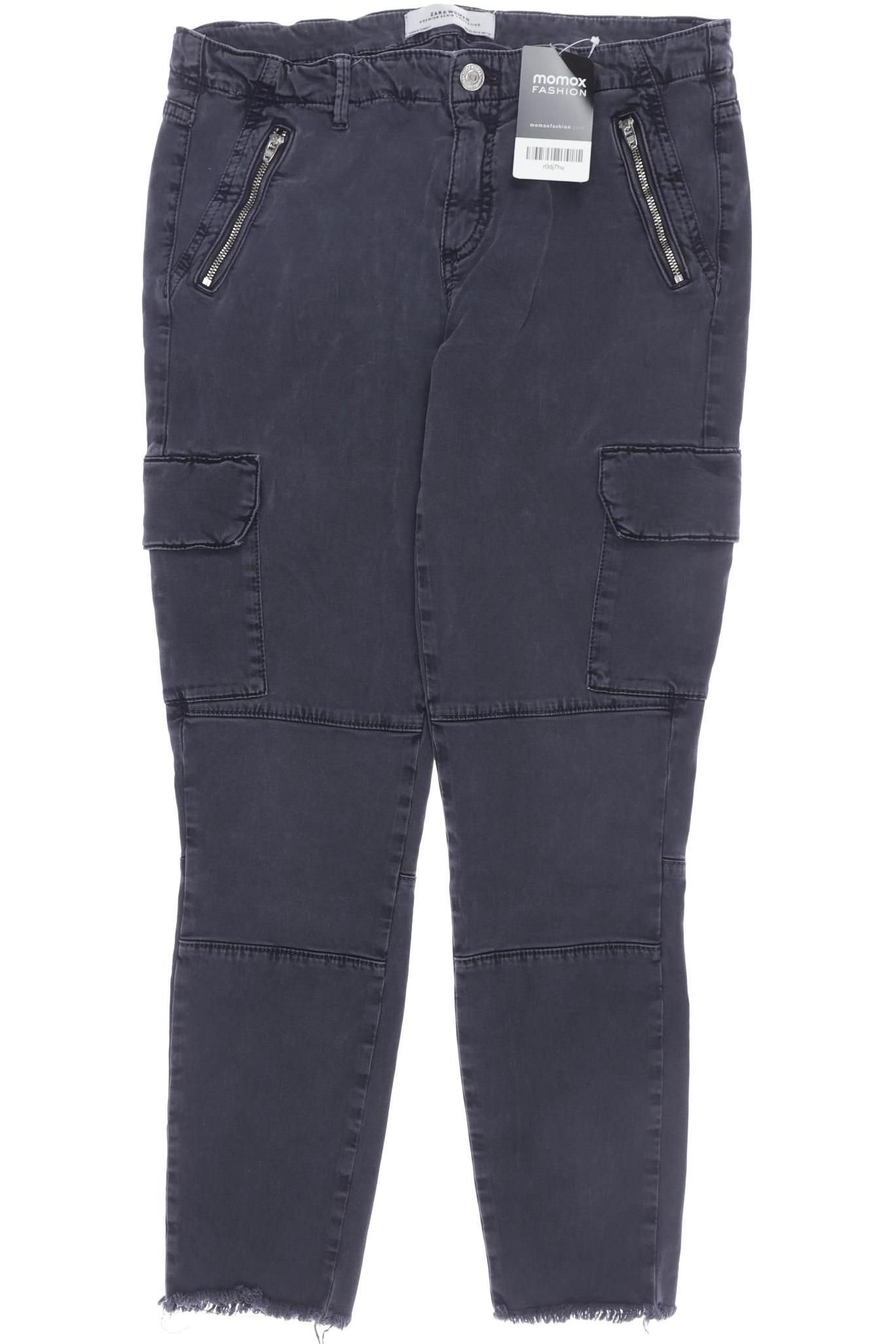 

Zara Damen Stoffhose, marineblau, Gr. 40