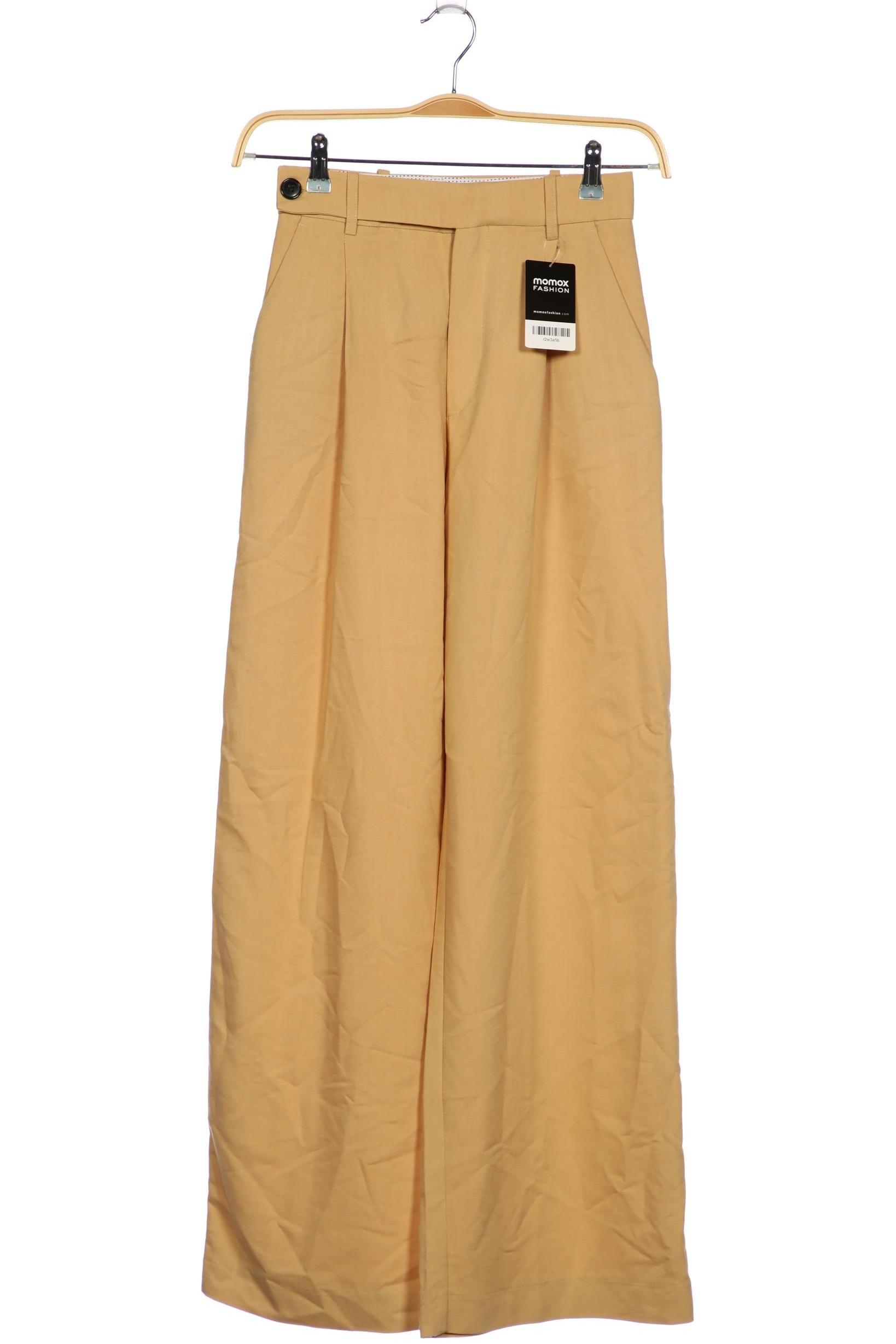 

Zara Damen Stoffhose, beige, Gr. 0