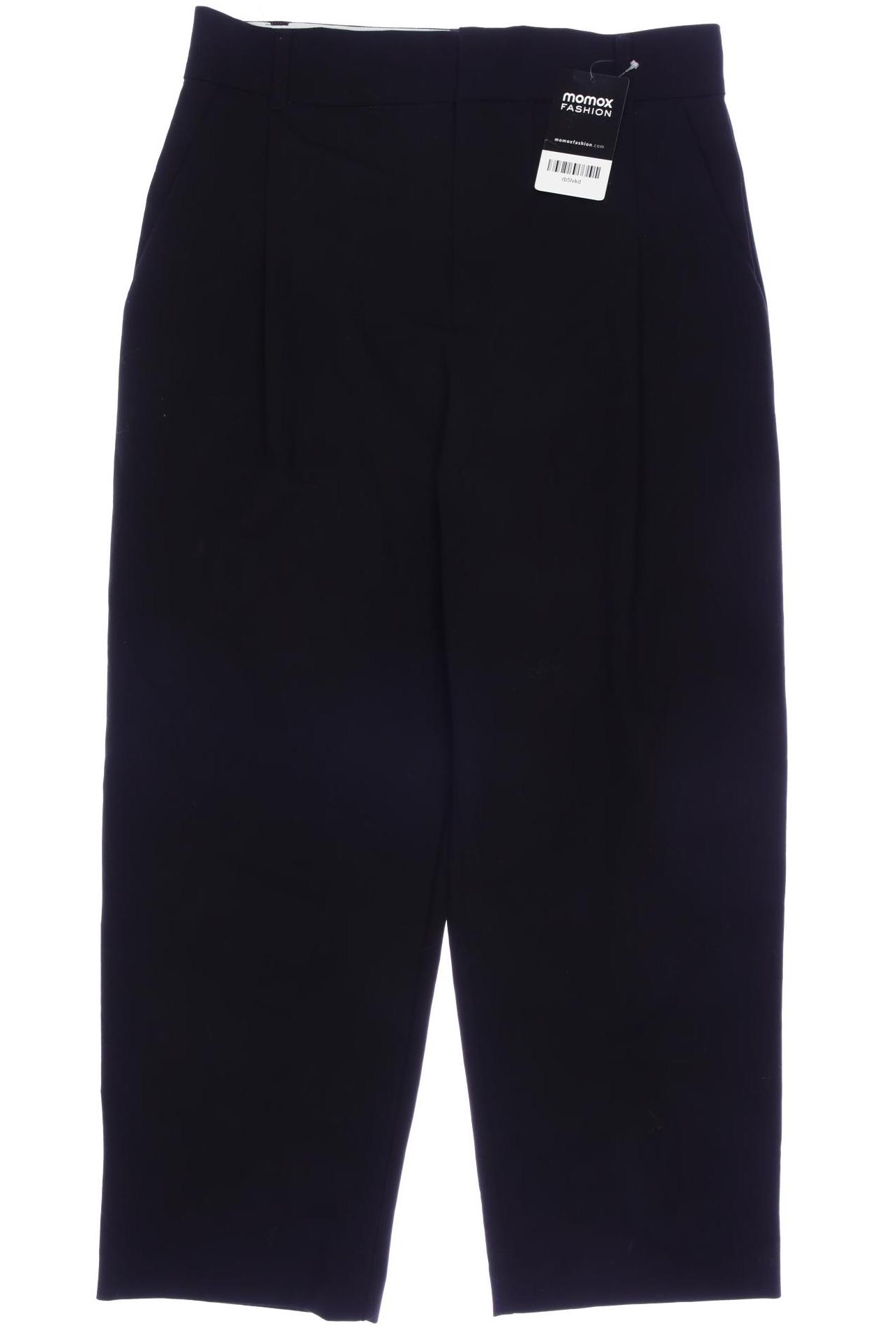 Thumbnail - Zara Damen Stoffhose, schwarz, Gr. 0