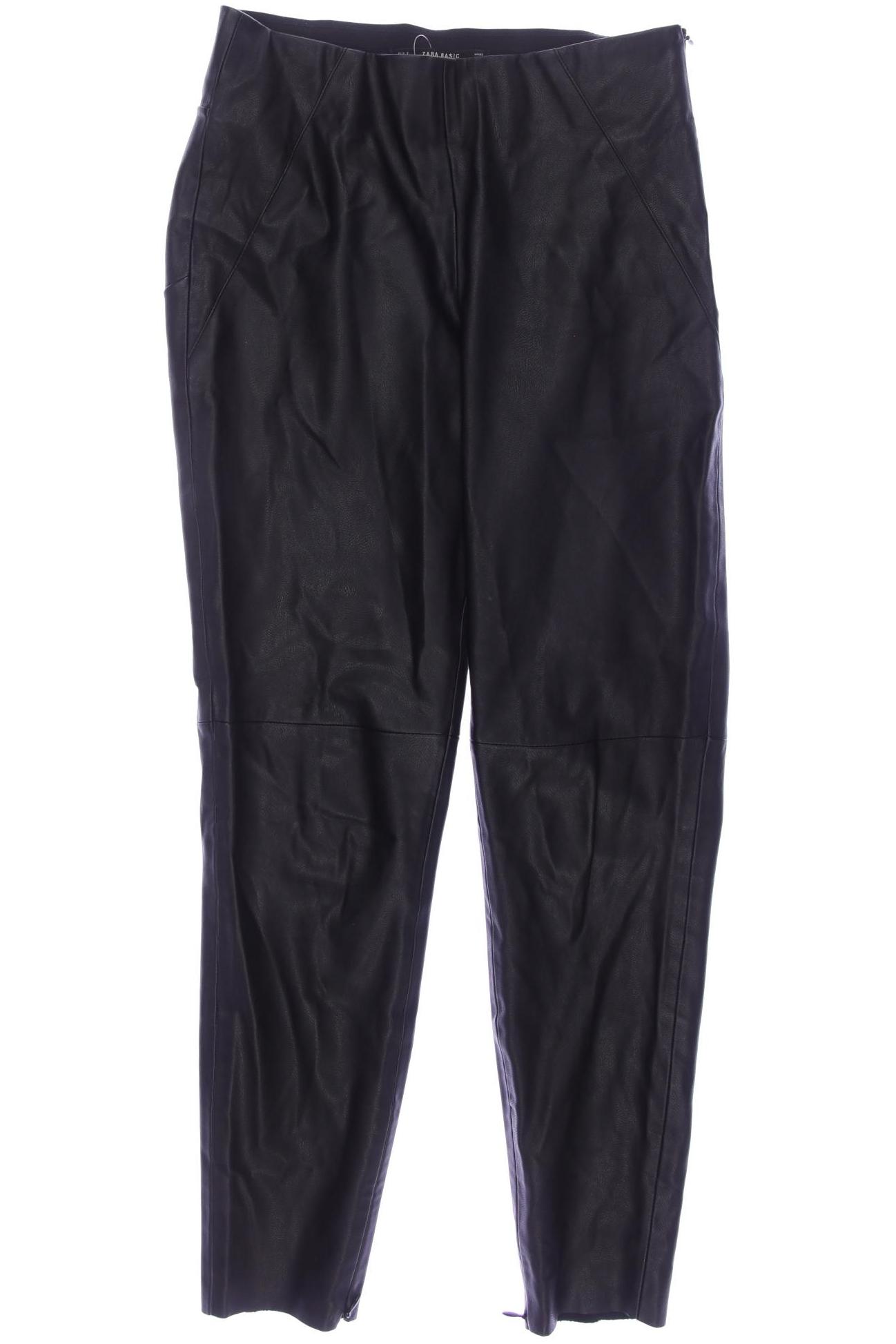 

Zara Damen Stoffhose, schwarz, Gr. 0
